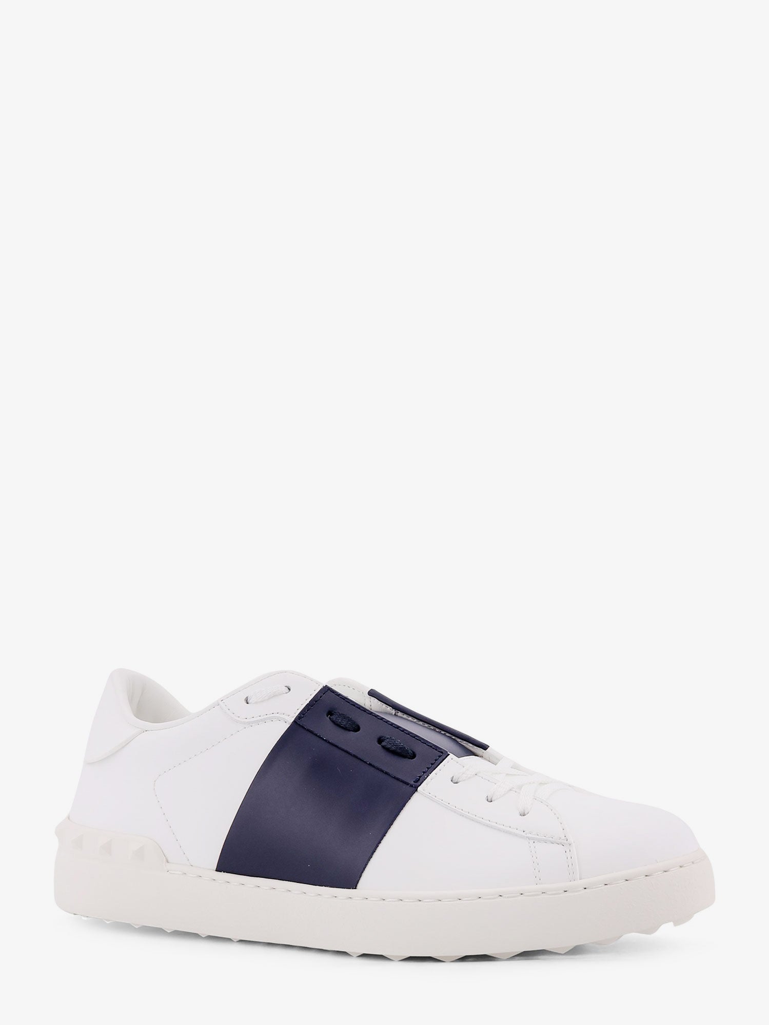 Valentino Open Leather Sneakers