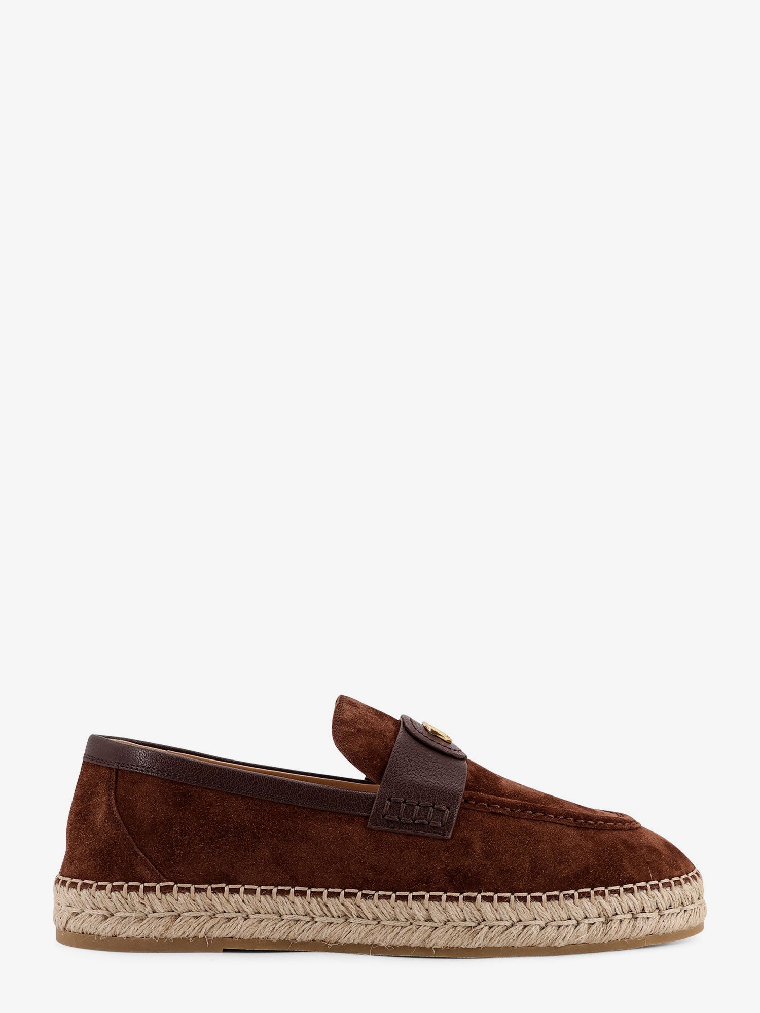 Valentino Suede Espadrilles With Vlogo Signature