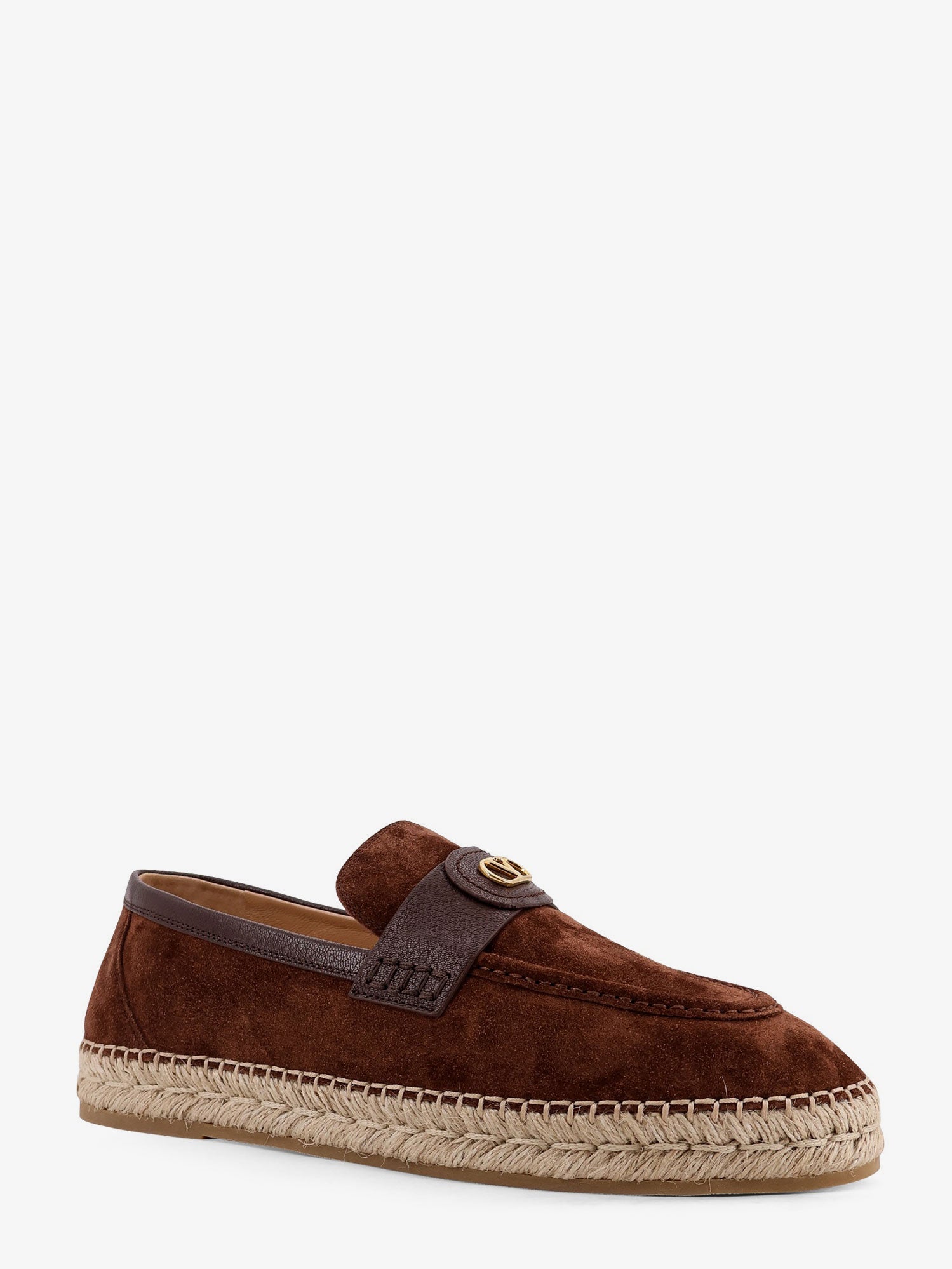 Valentino Suede Espadrilles With Vlogo Signature