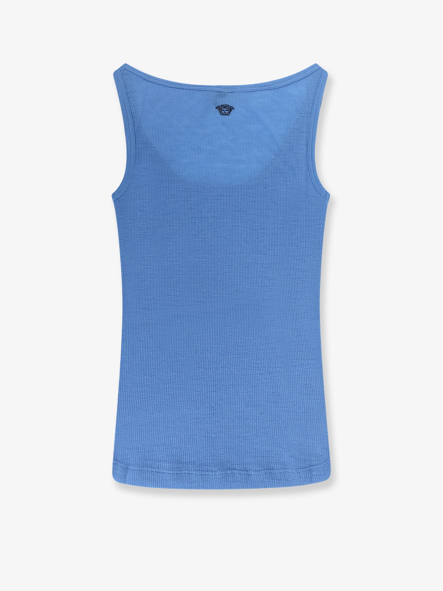 Versace Wool Tank Top With Back Logo