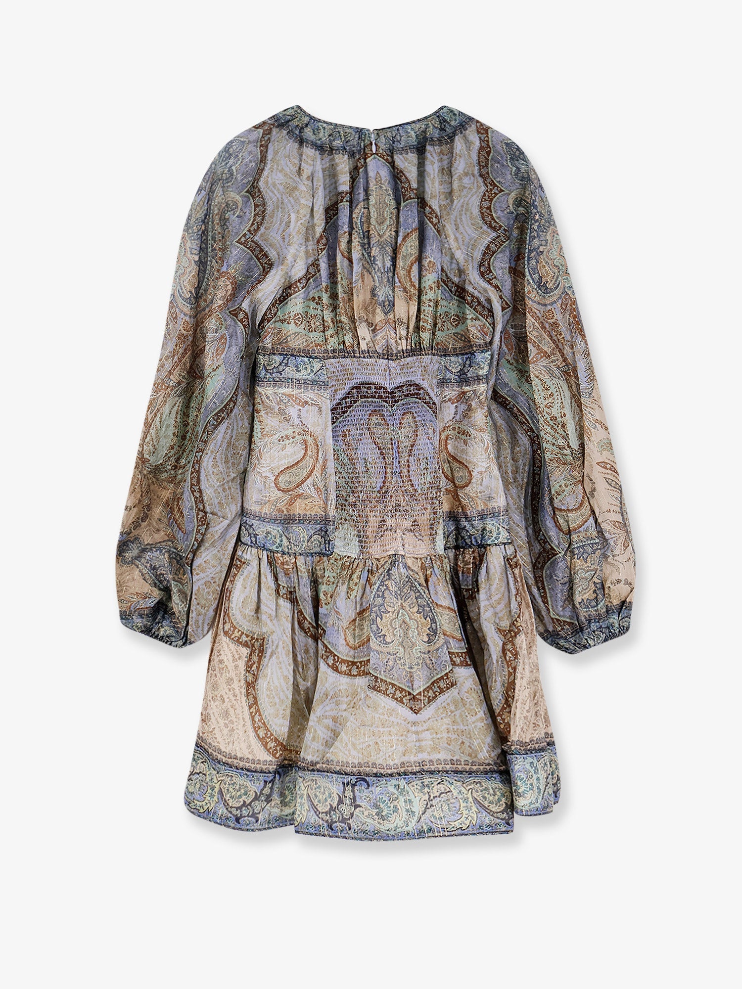 Zimmermann Wanderlust Cotton And Silk Mini Dress