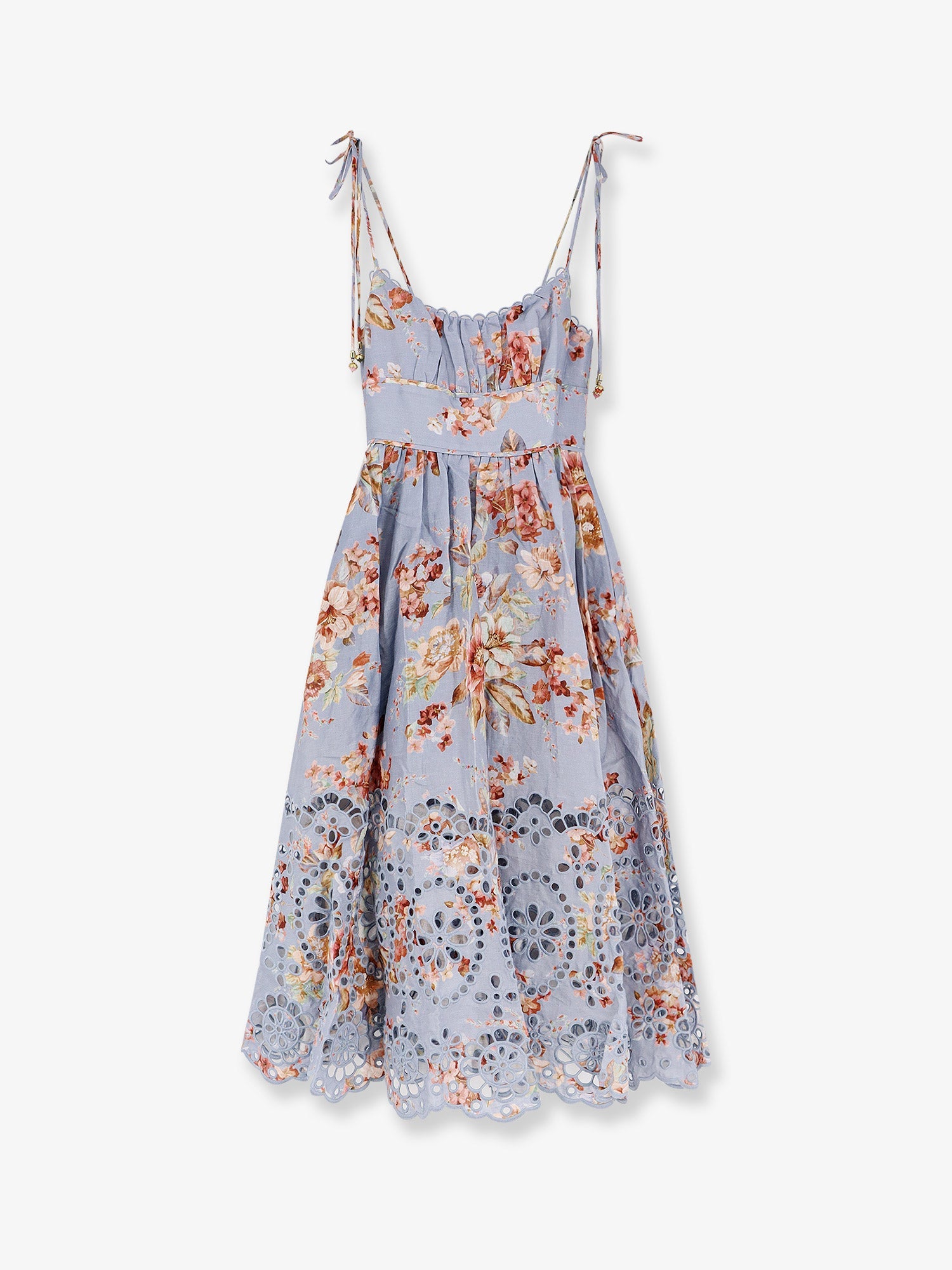 Zimmermann Awaken Long Linen Dress