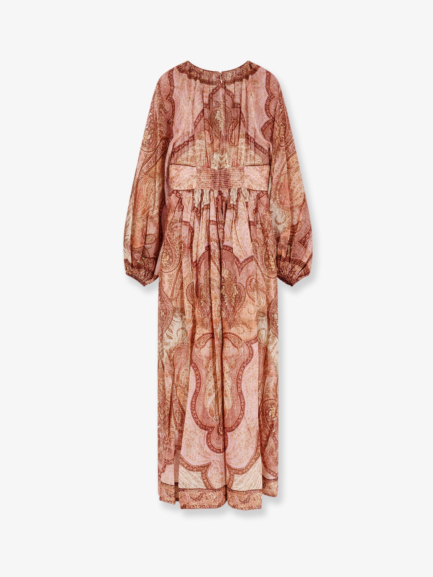 Zimmermann Cotton And Silk Blend Wanderlust Long Dress