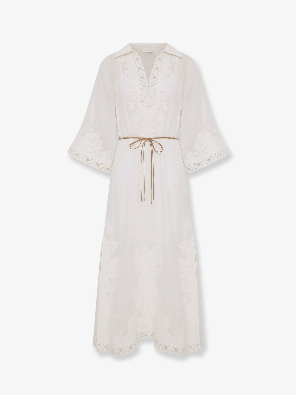 Zimmermann Indra Long Ramie Dress