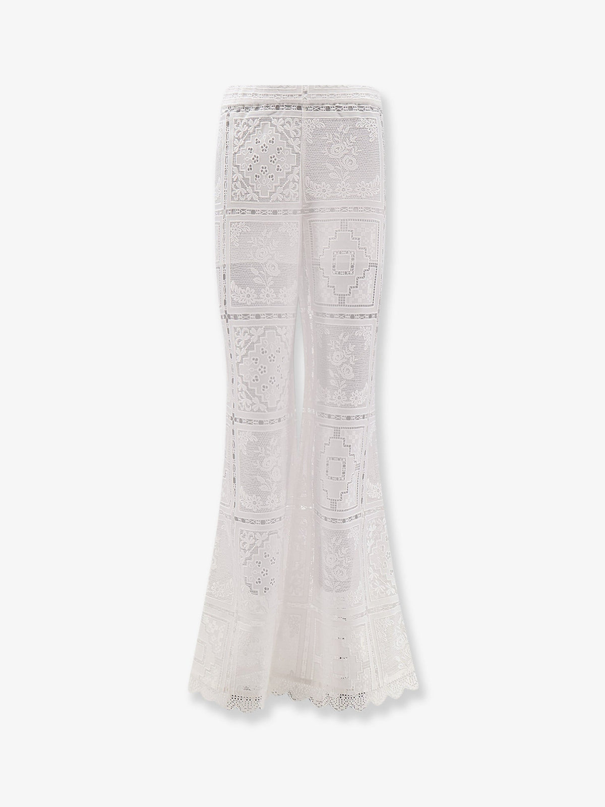 Zimmermann Aster Embroidered Trousers