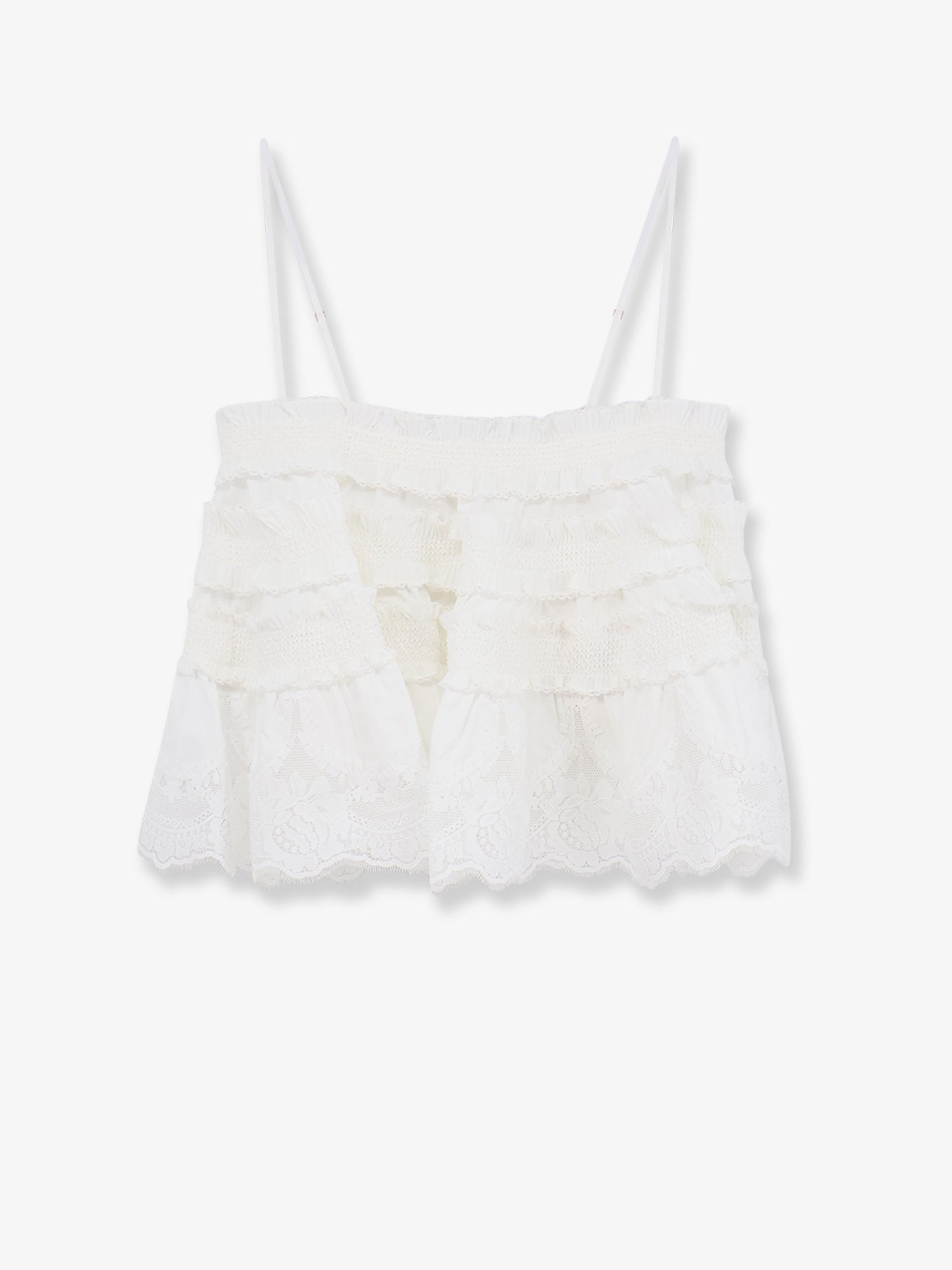 Zimmermann Alchemy Shirred Bandeau Top