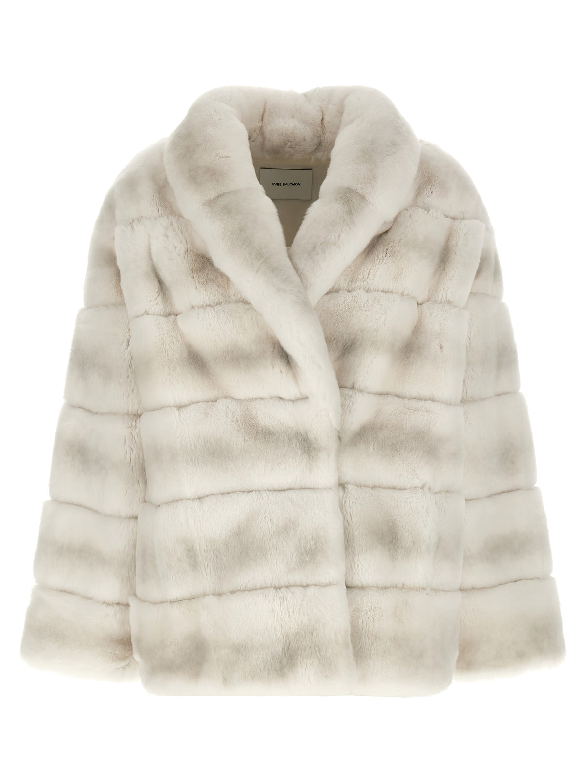 Yves Salomon Quilted Fur Coat
