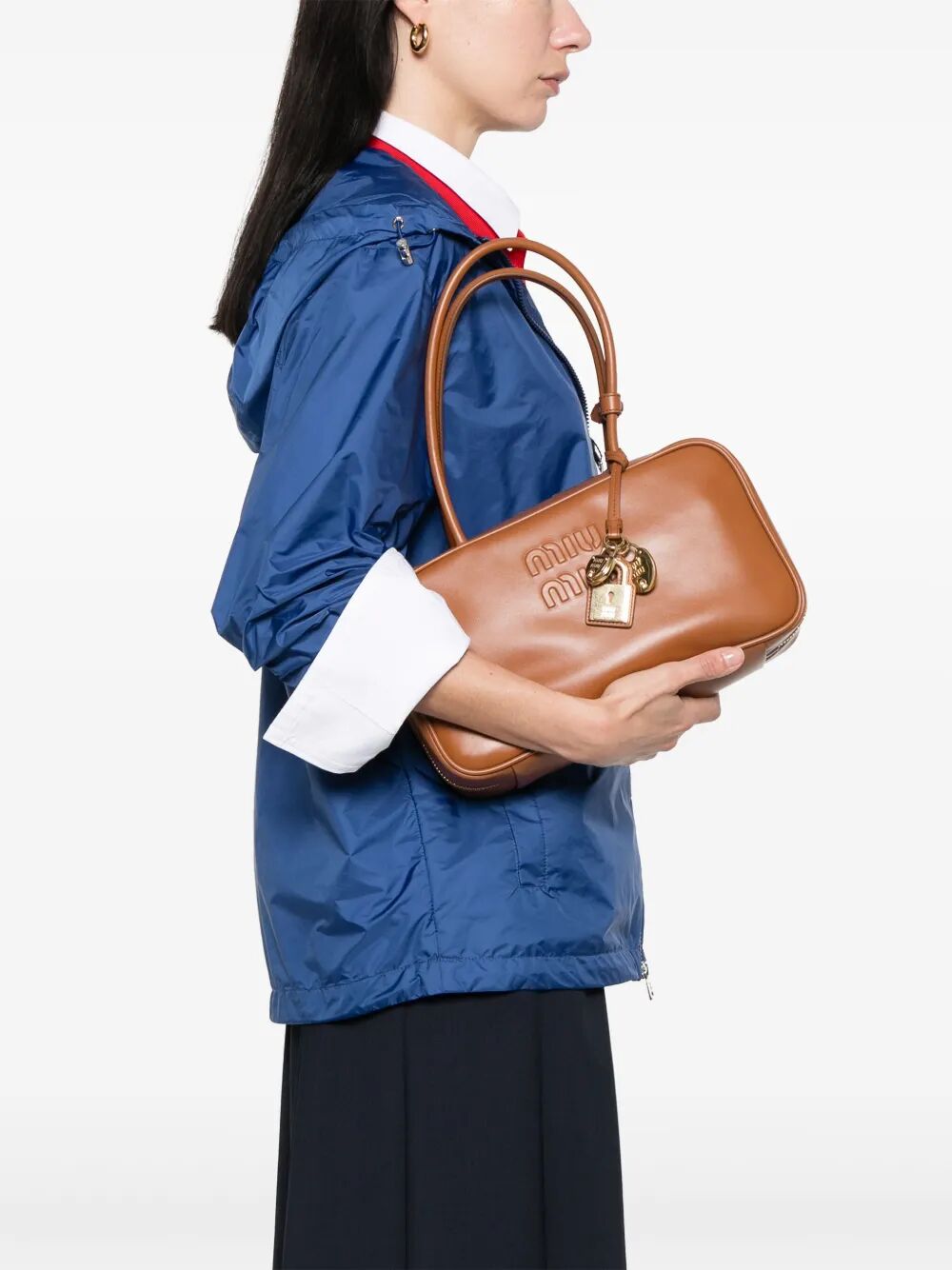 Miu Miu Beau Medium Leather Bag