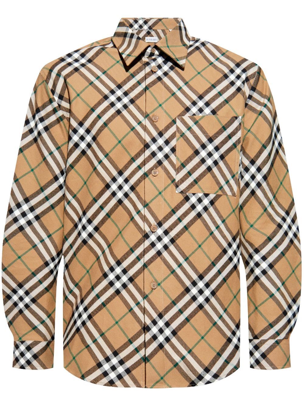 Burberry Check Cotton Shirt
