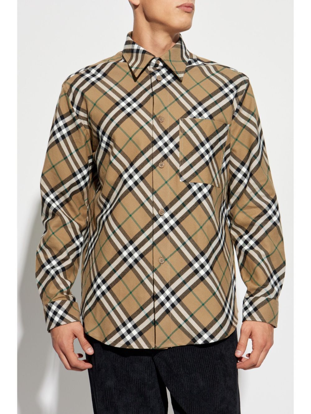 Burberry Check Cotton Shirt