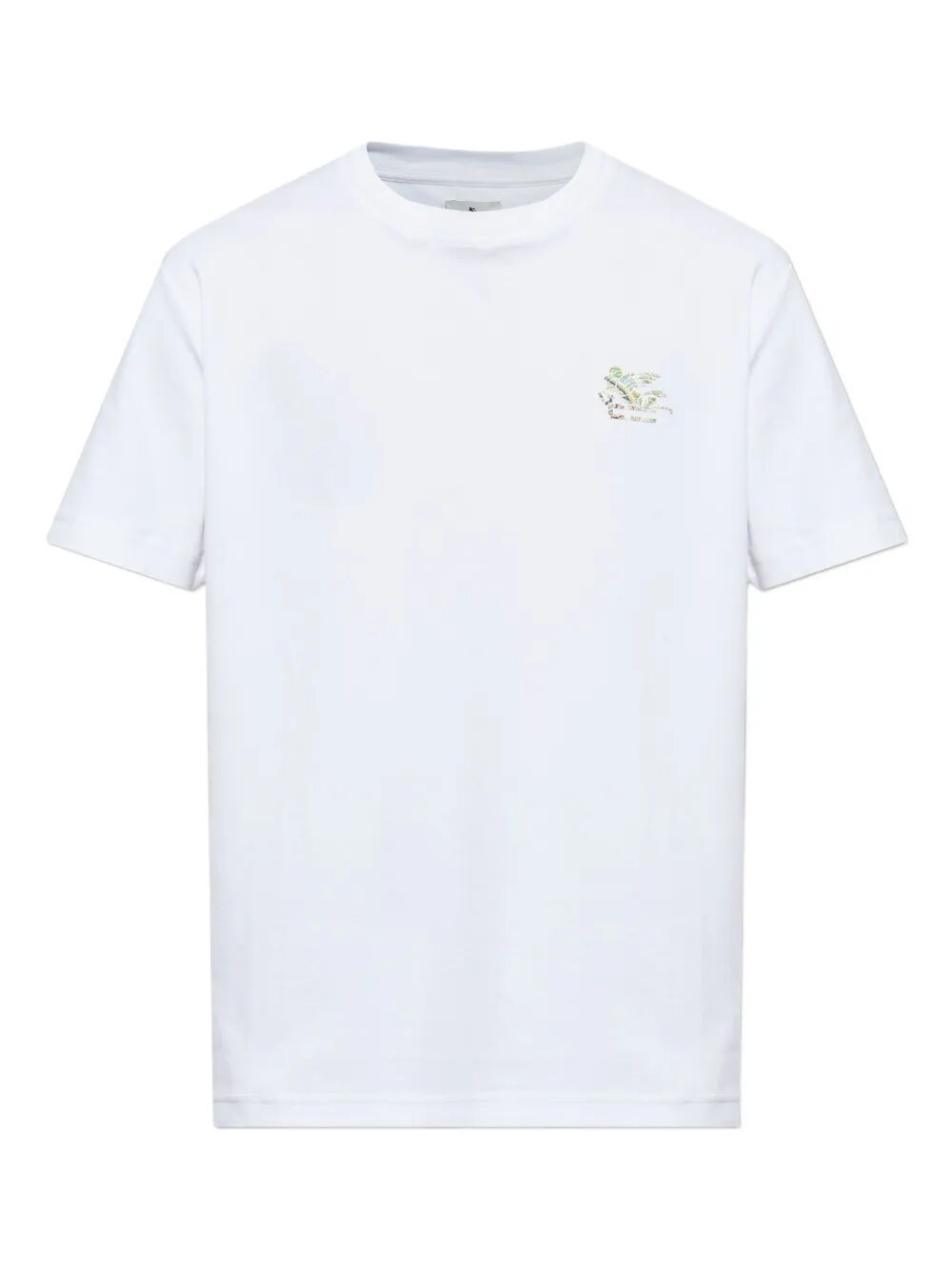 Etro Pegaso Embroidery Cotton T-shirt