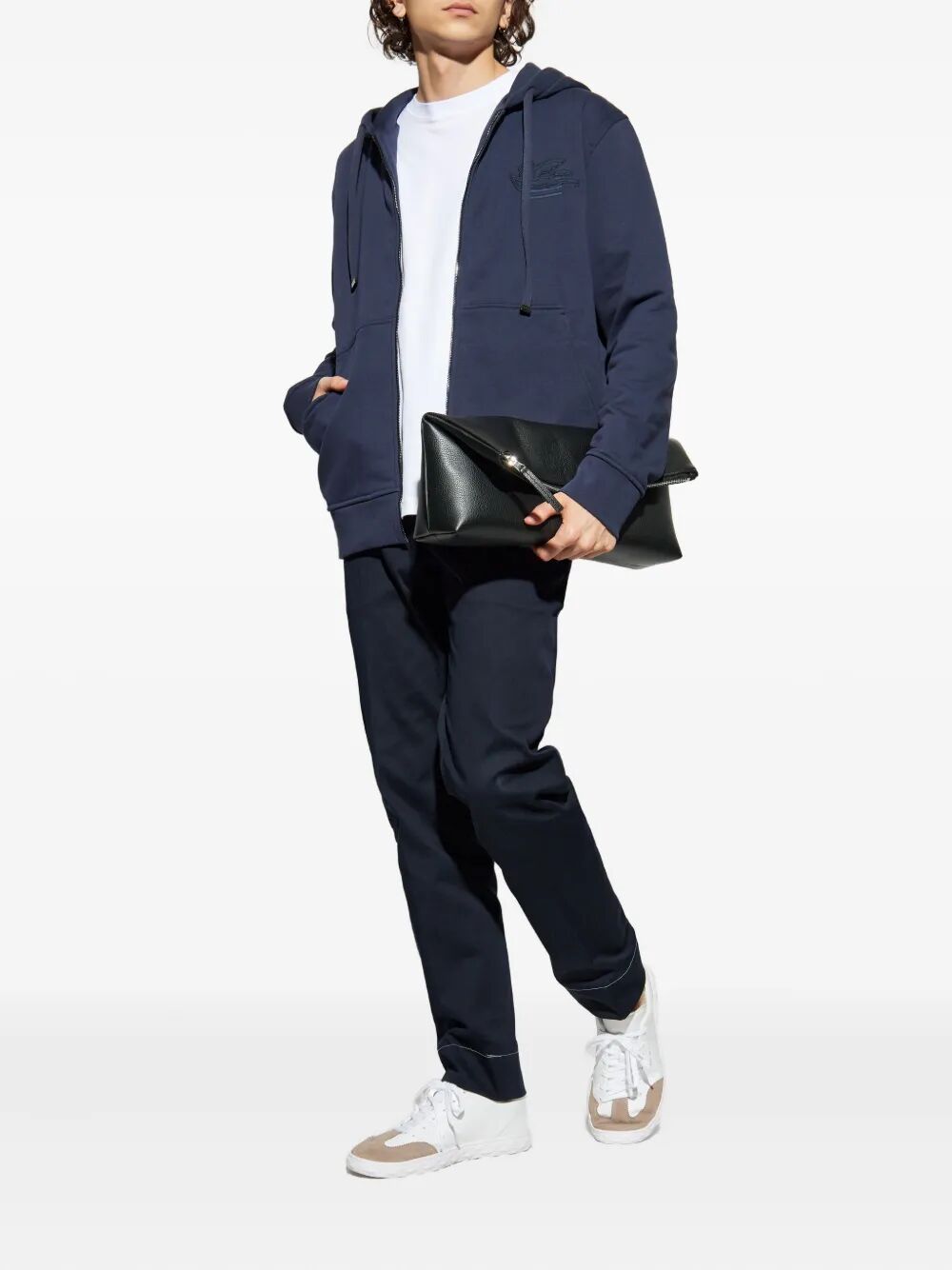 Etro Pegaso Embroidery Cotton T-shirt