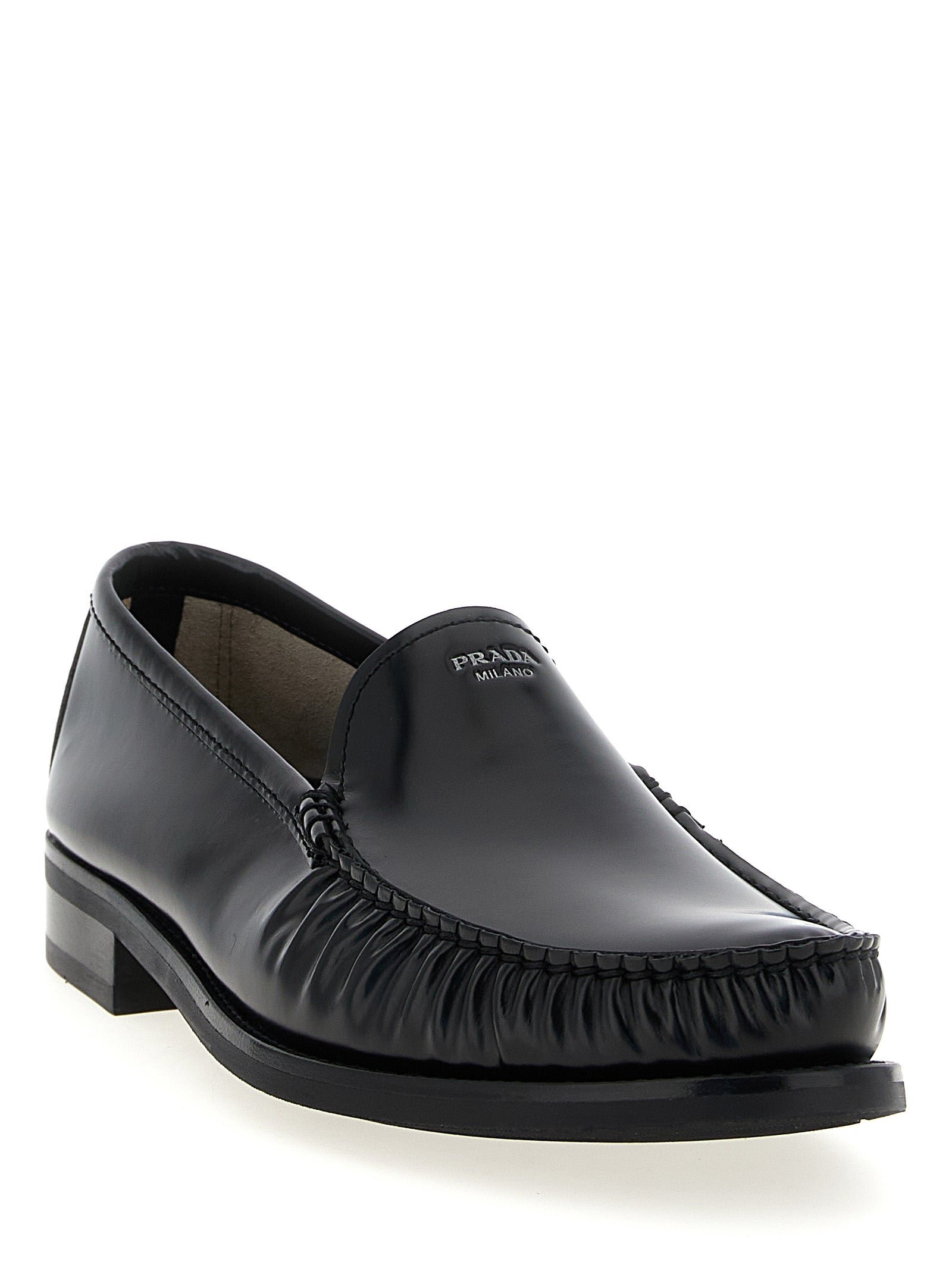 Prada Leather Loafers