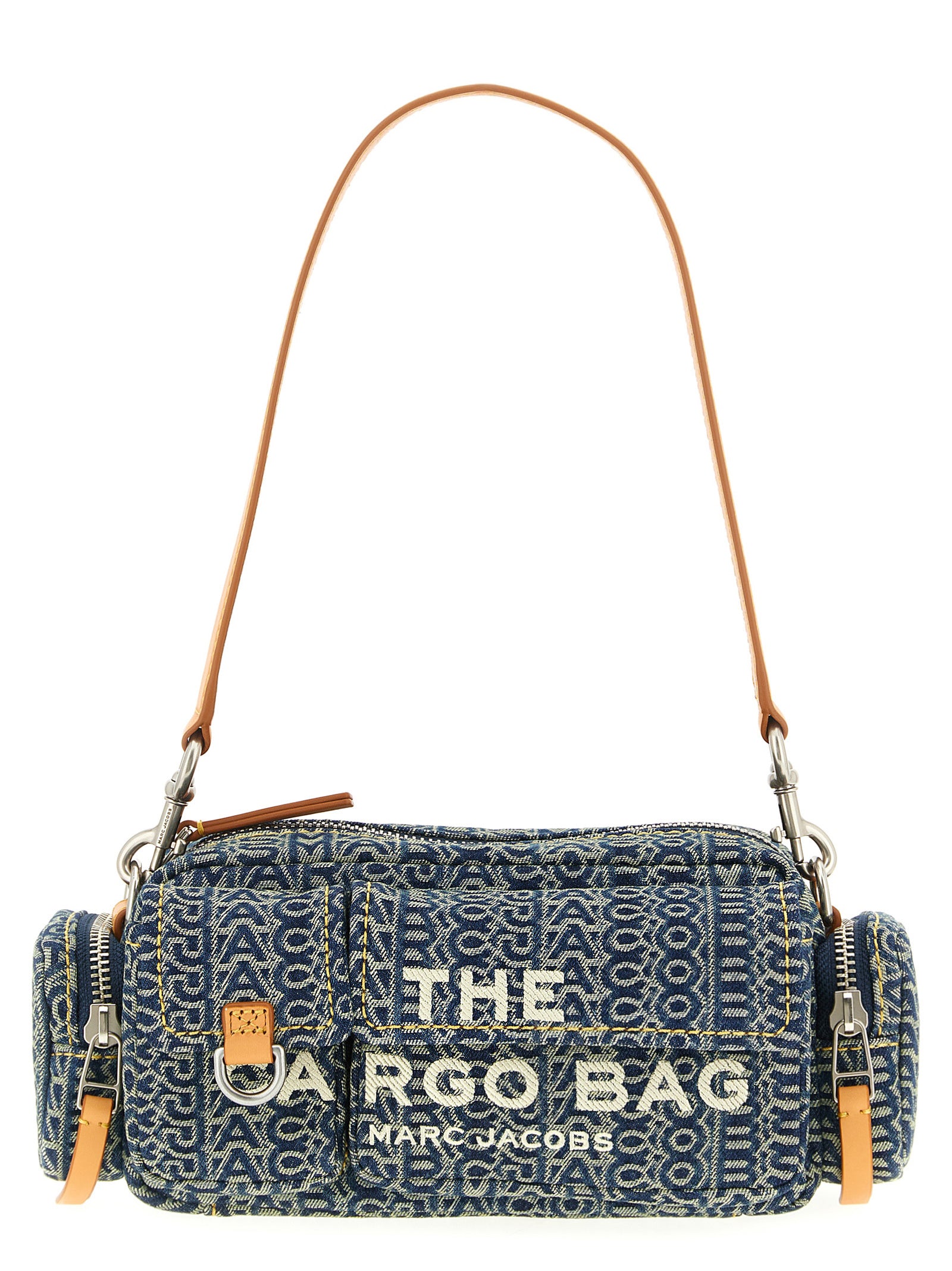 Marc Jacobs 'The Cargo Monogram Denim' Shoulder Bag