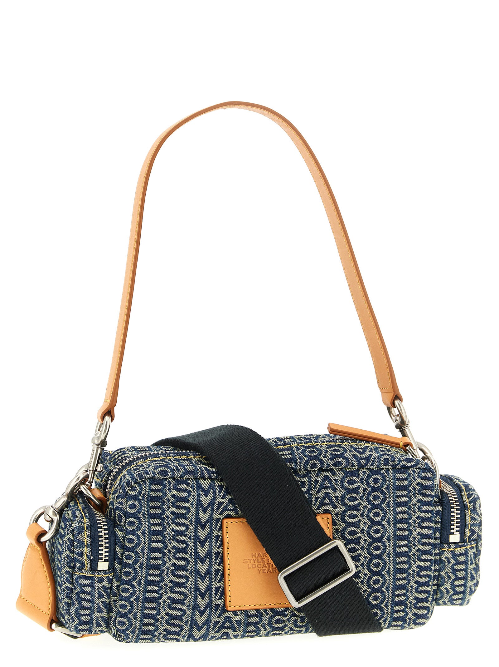 Marc Jacobs 'The Cargo Monogram Denim' Shoulder Bag