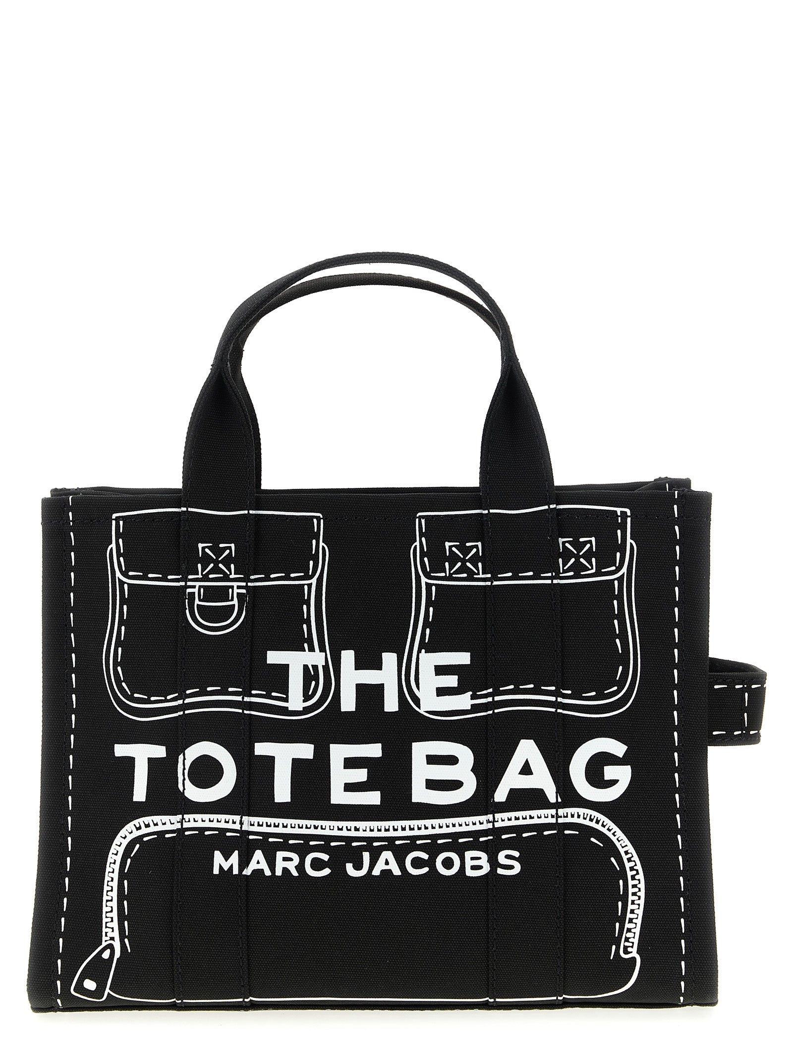 Marc Jacobs 'The Trompel'Oeil Cargo Canvasmedium' Handbag
