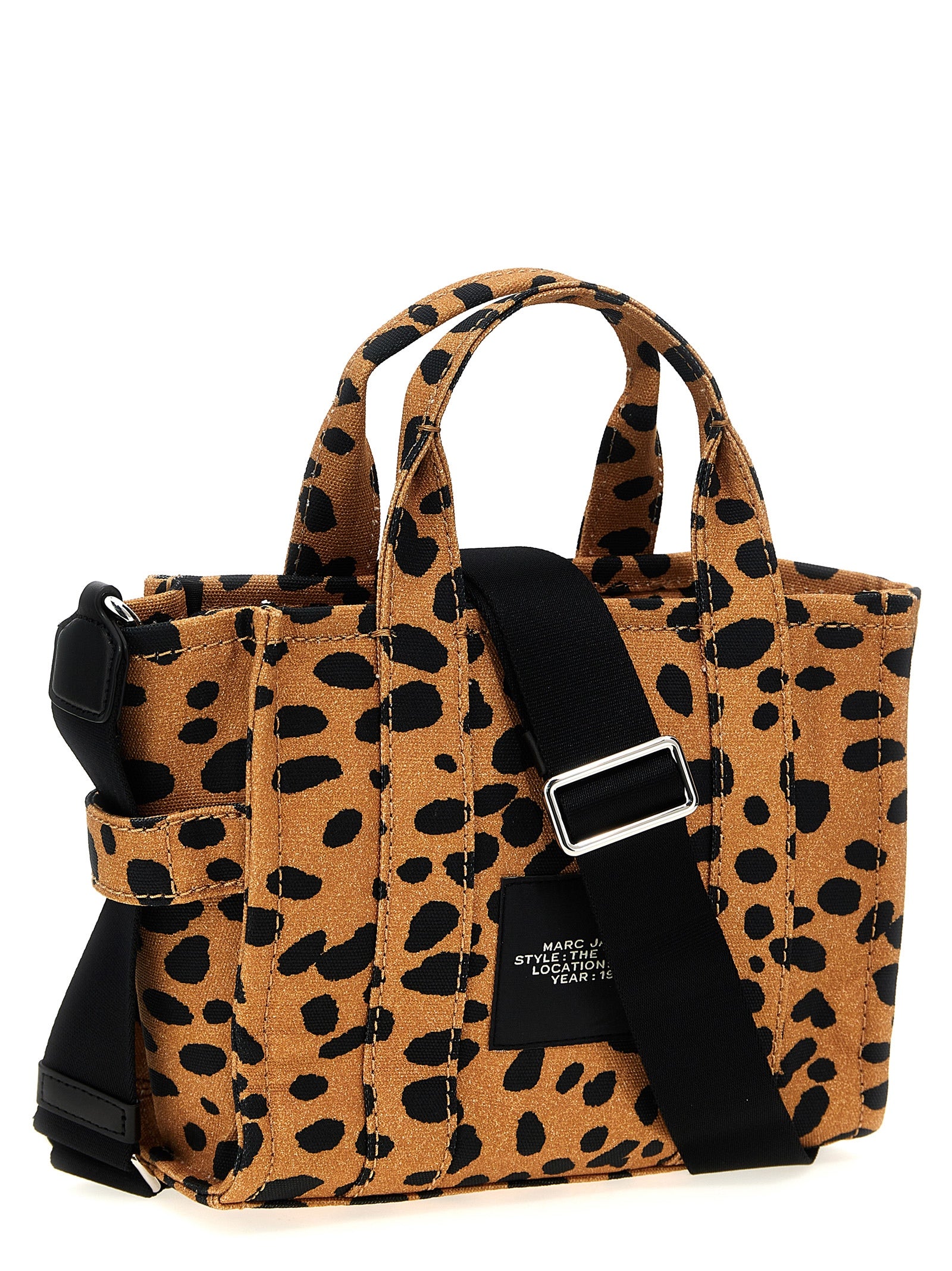 Marc Jacobs 'The Cheetah Canvas Small Tote' Handbag