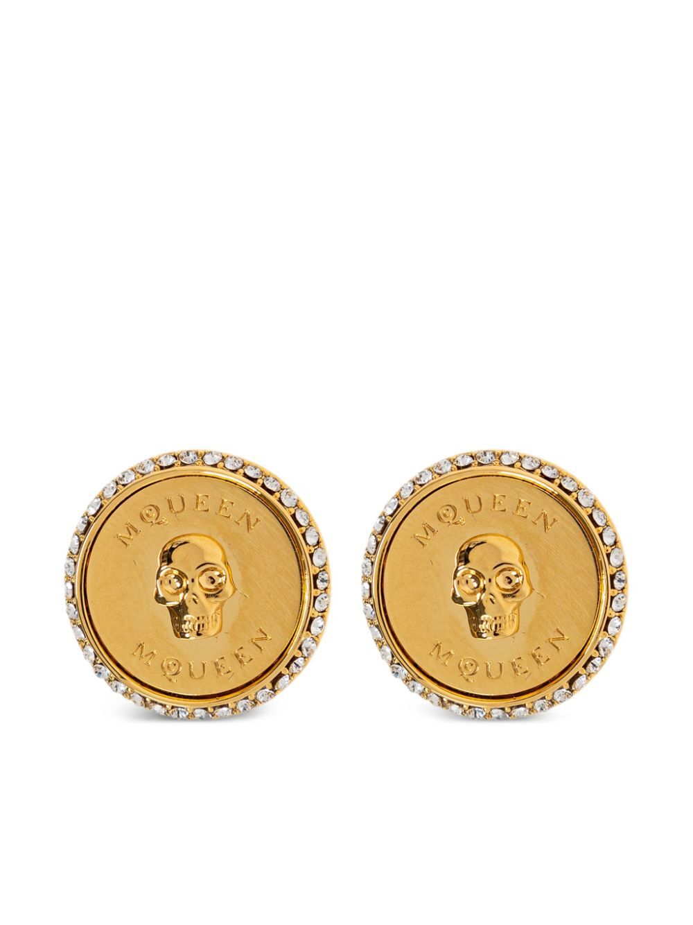 Alexander McQueen Sovereign Skull Earrings