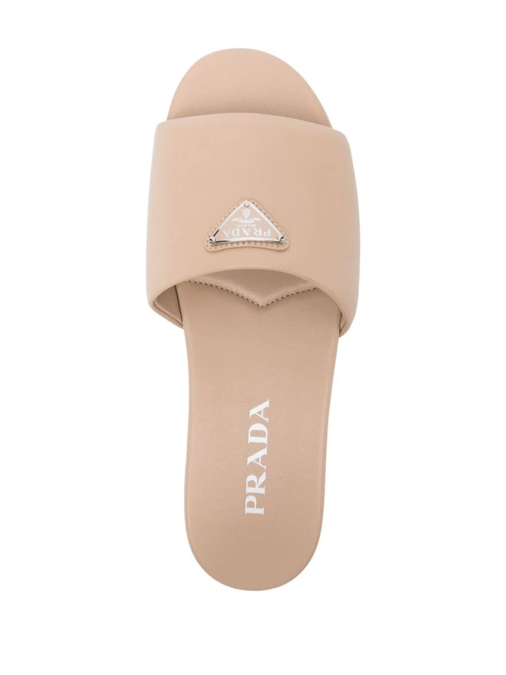 Prada Leather Slides