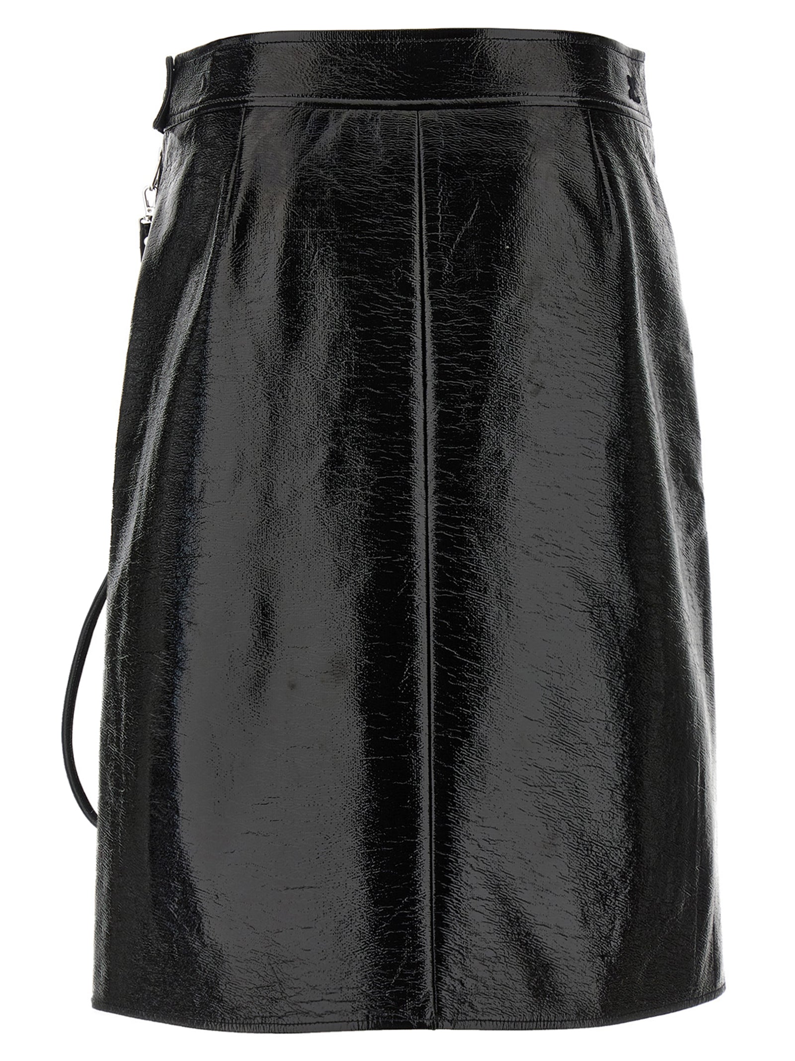 Courreges 'Zipped Vinyl' Skirt