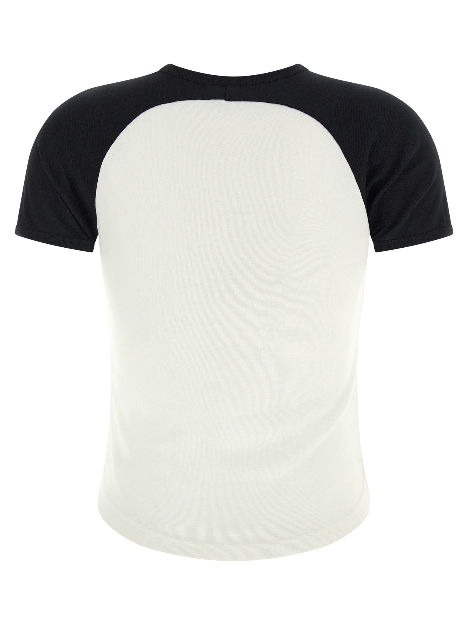 Courreges 'Circle Contrast' T-Shirt