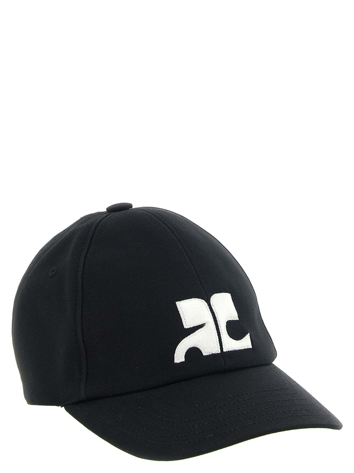 Courreges 'Ac Logo Cotton Cap' Hat