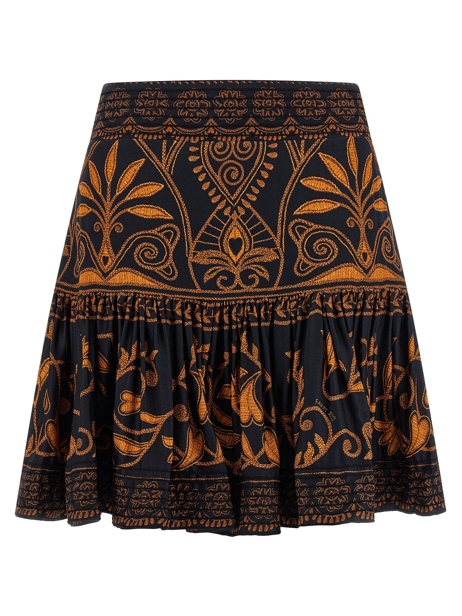 Farm Rio 'Cornely Anika Black' Skirt