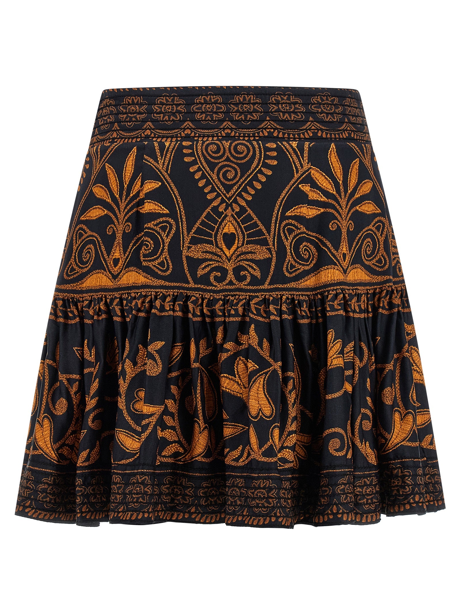 Farm Rio 'Cornely Anika Black' Skirt