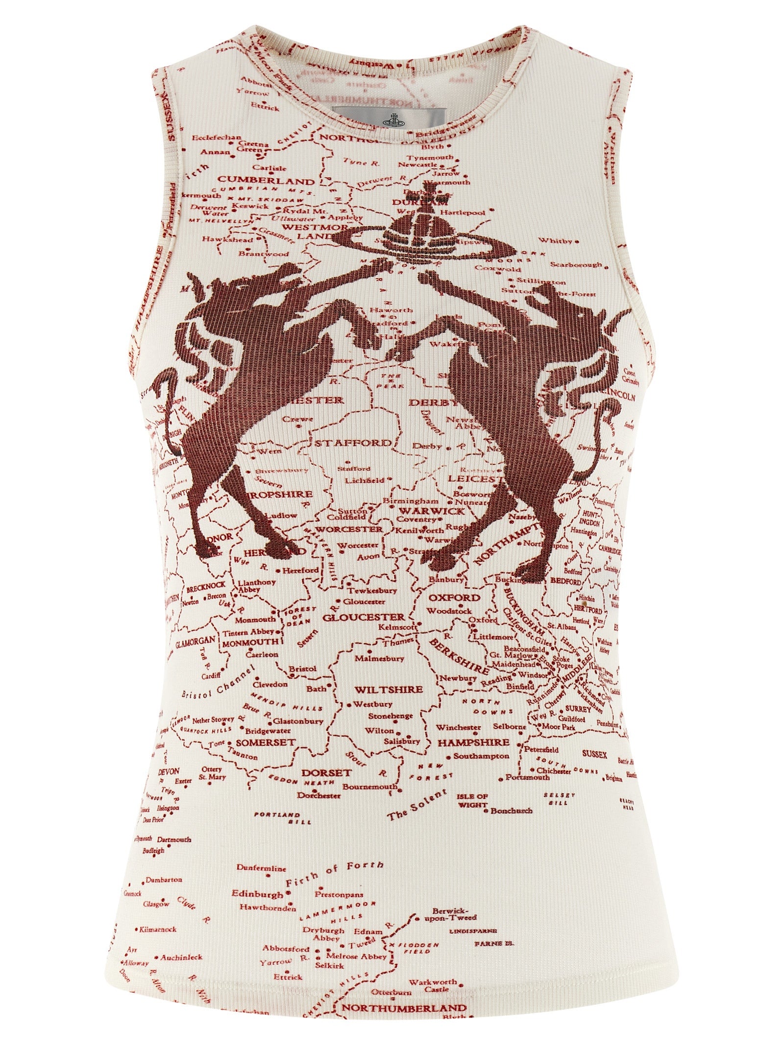 Vivienne Westwood 'Horses 90'S Vest' Top