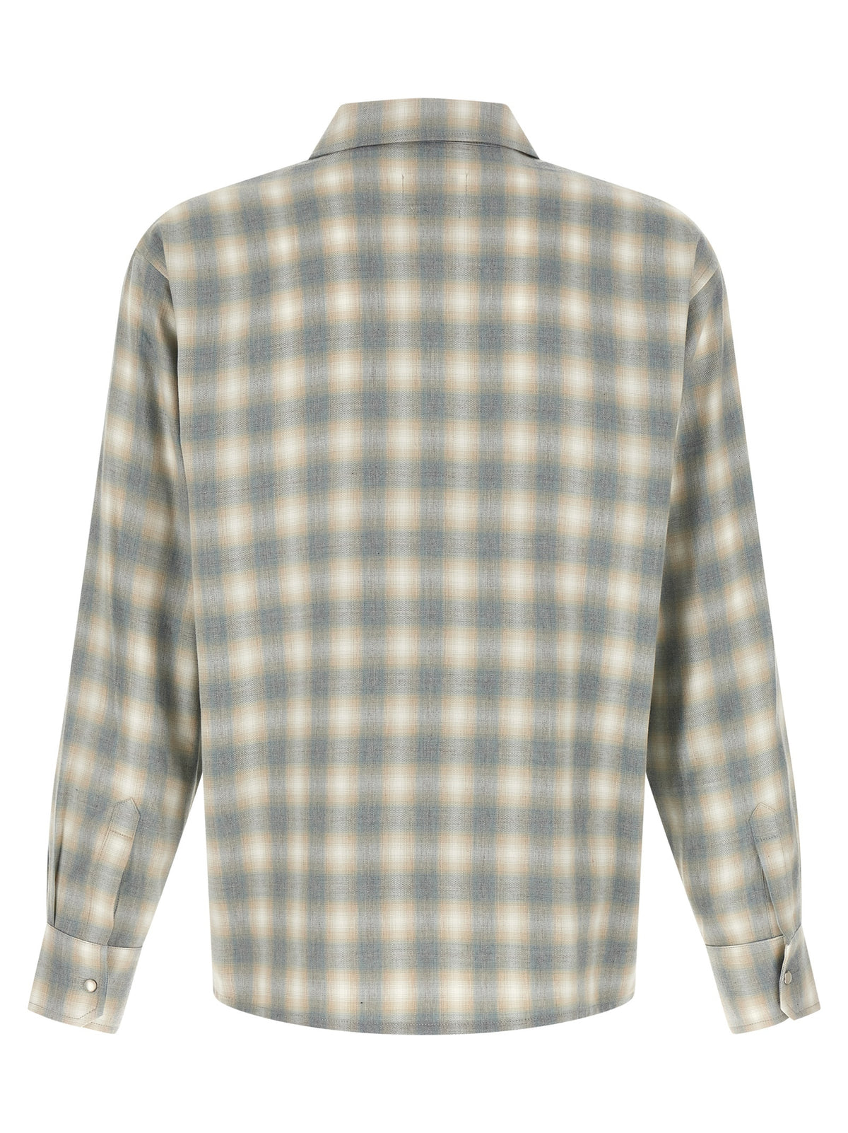 Second/Layer Check Dégradé Shirt