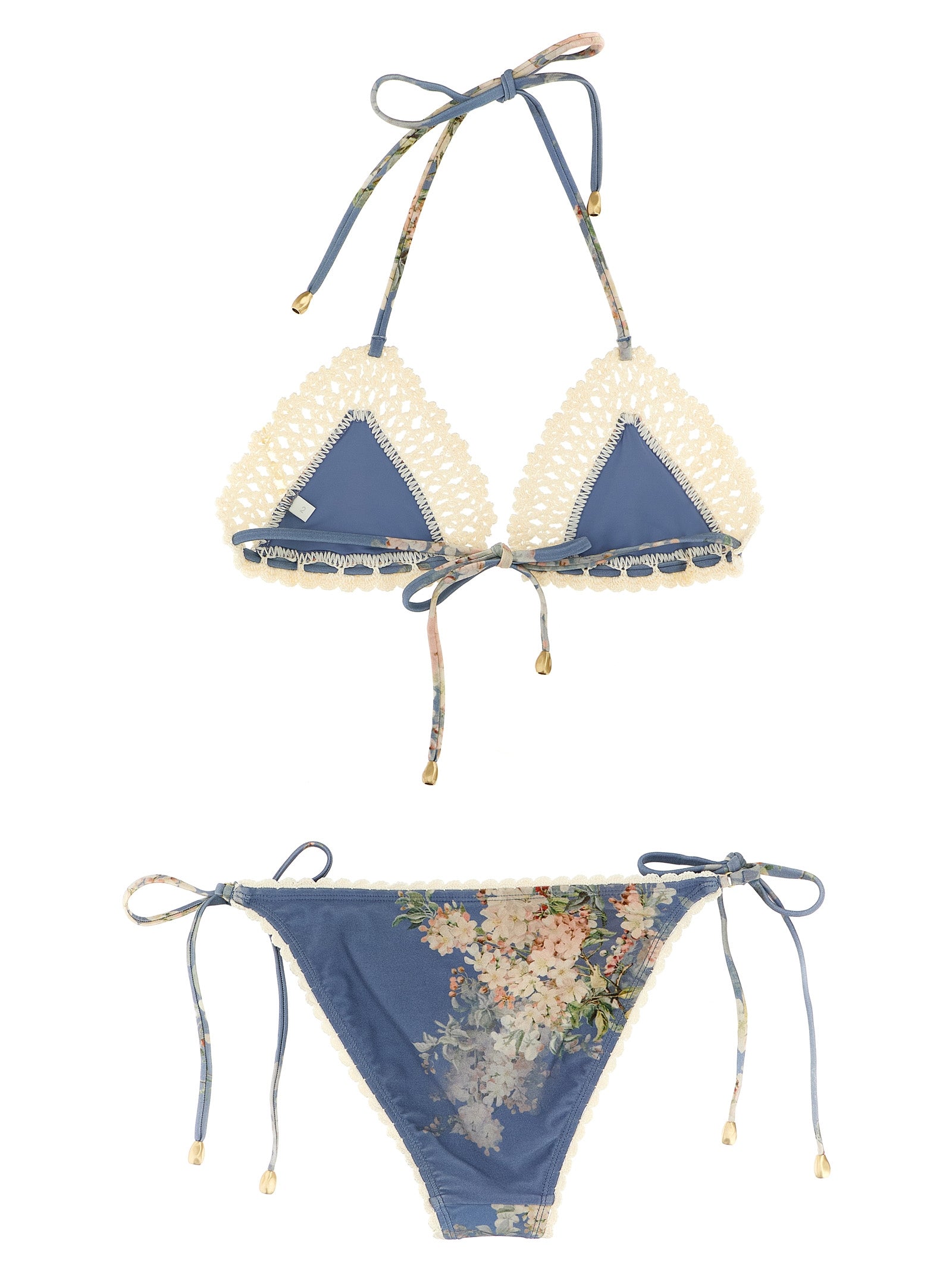 Zimmermann 'Cascadian Crochet' Bikini