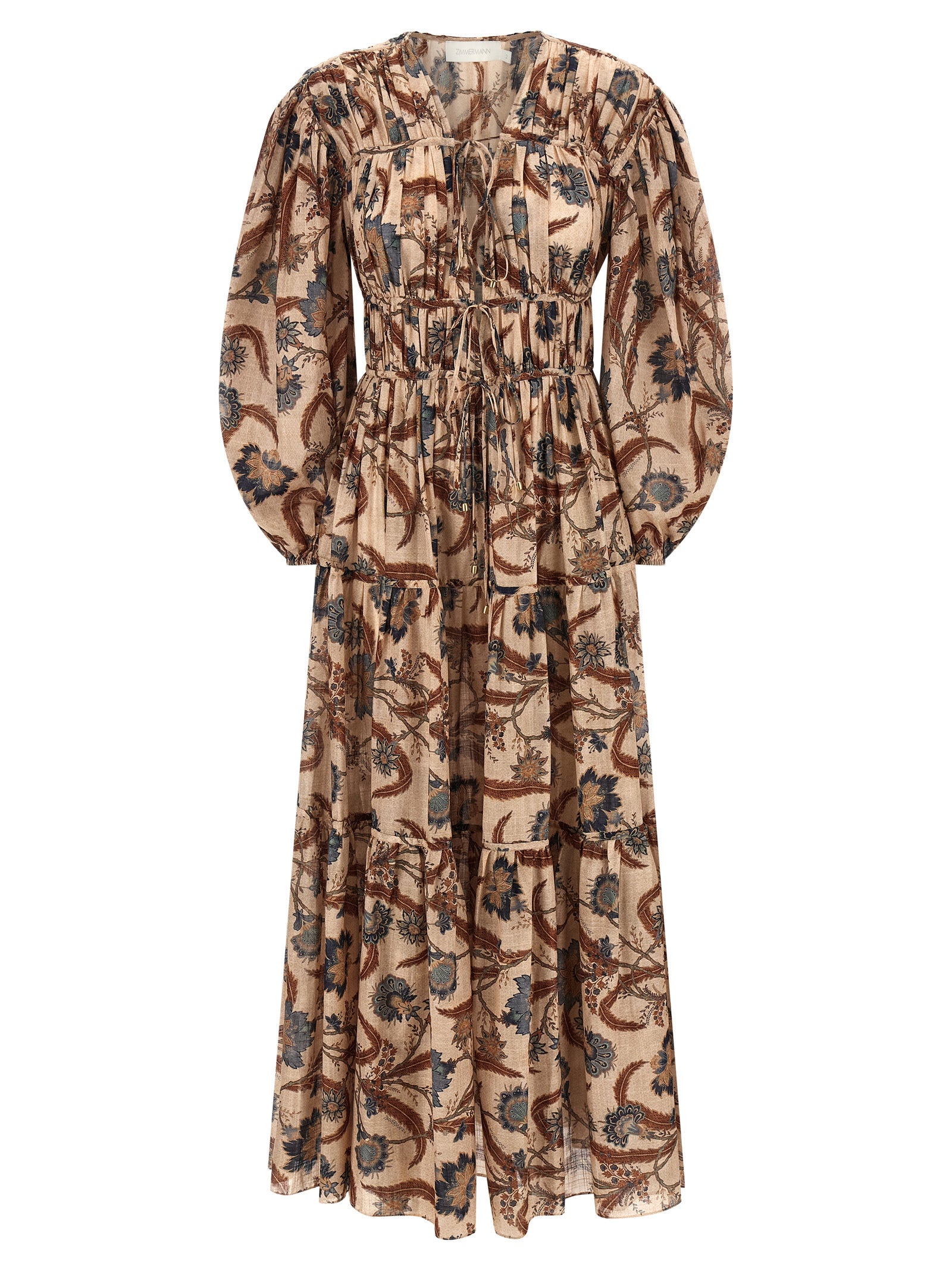 Zimmermann 'Ascension Tie Billow Maxi' Dress