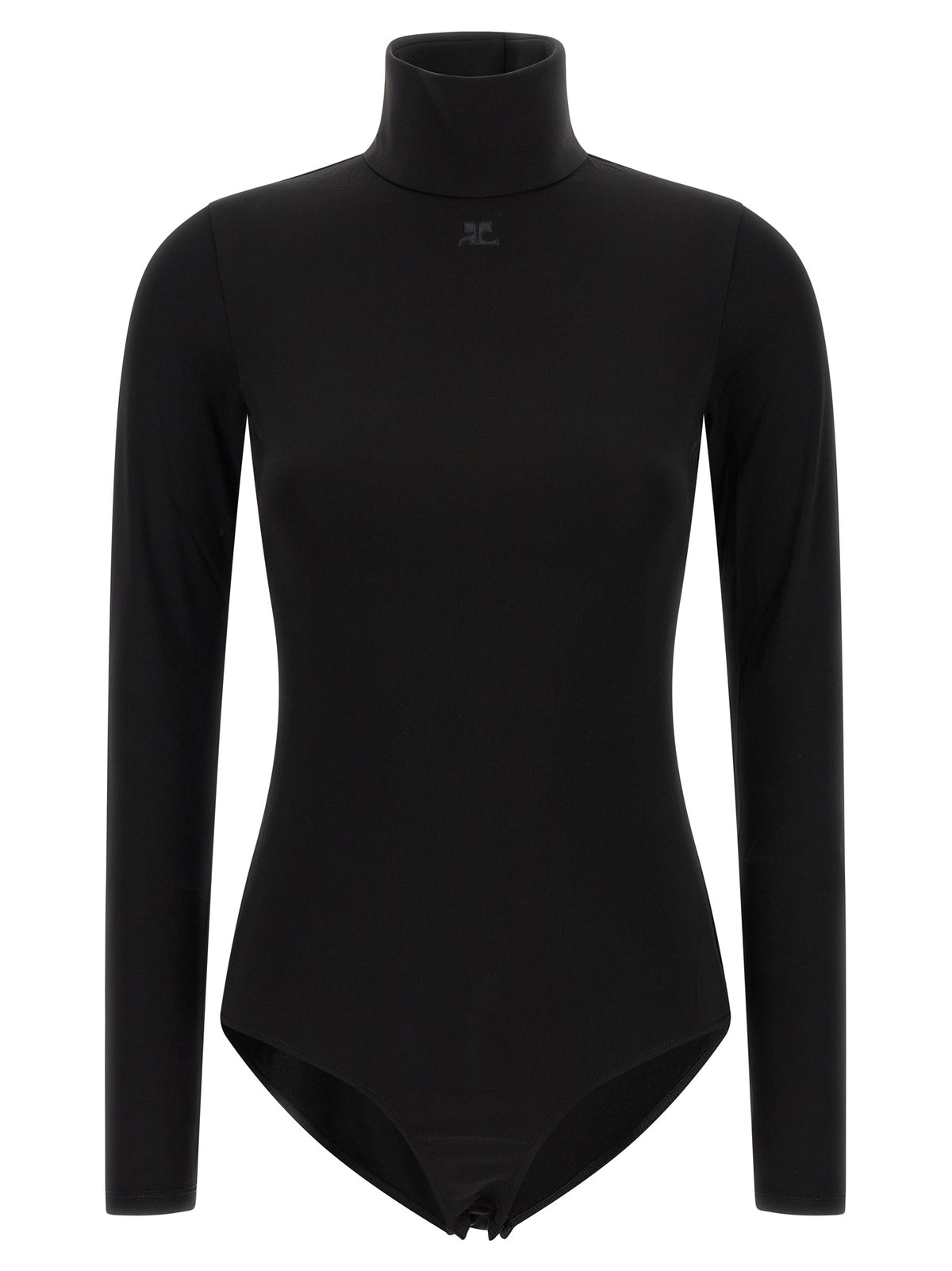 Courreges 'Jersey Mockneck' Bodysuit