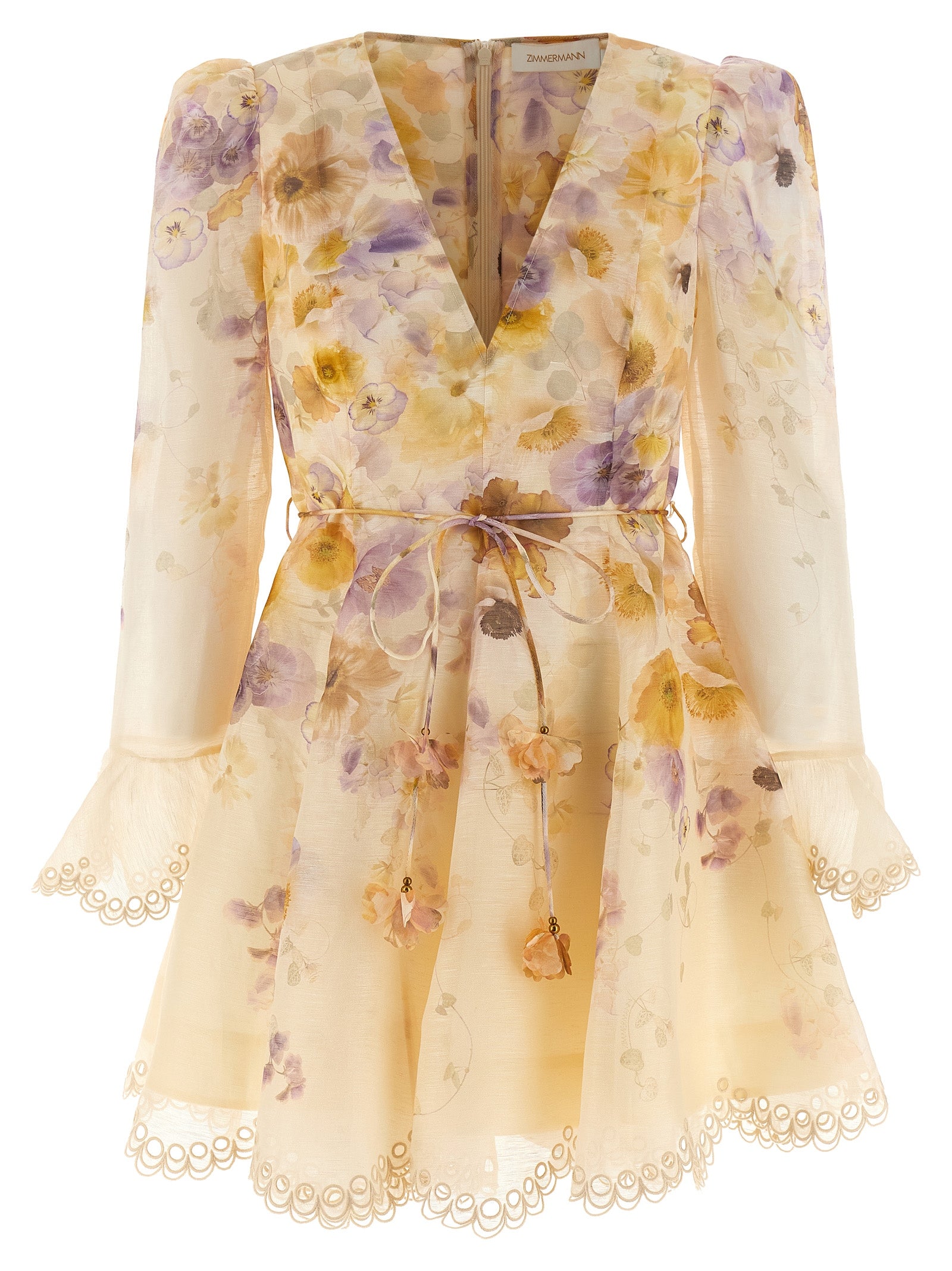Zimmermann 'Memento Embroidered' Dress