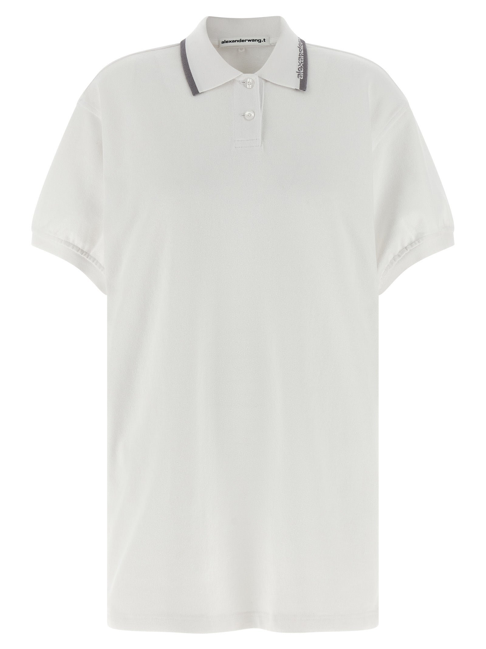 alexander wang t shirt dress T By Alexander Wang Intarsia Collar Dress