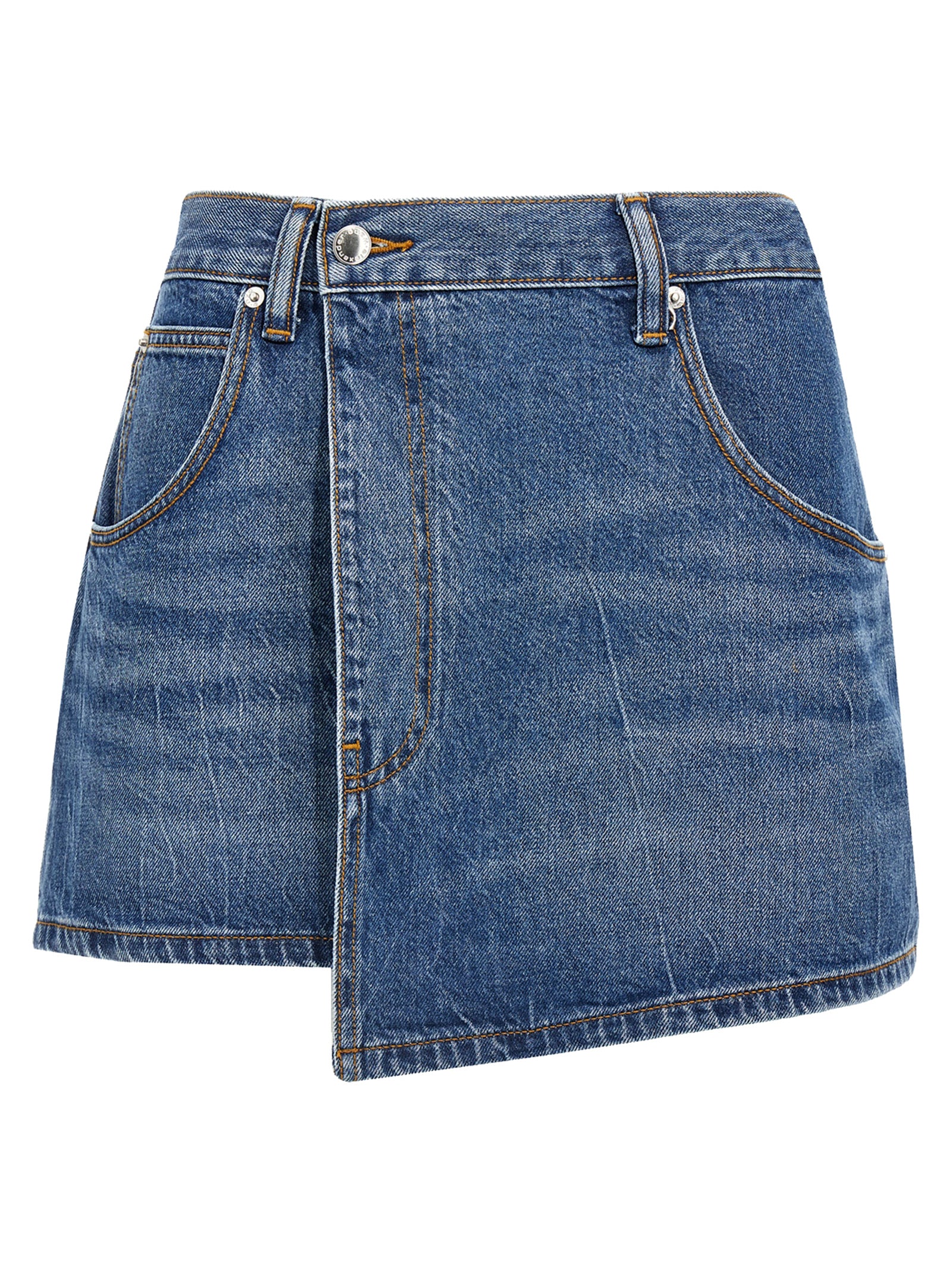 Denim X Alexander Wang 'Deconstructed Wrapped' Skirt