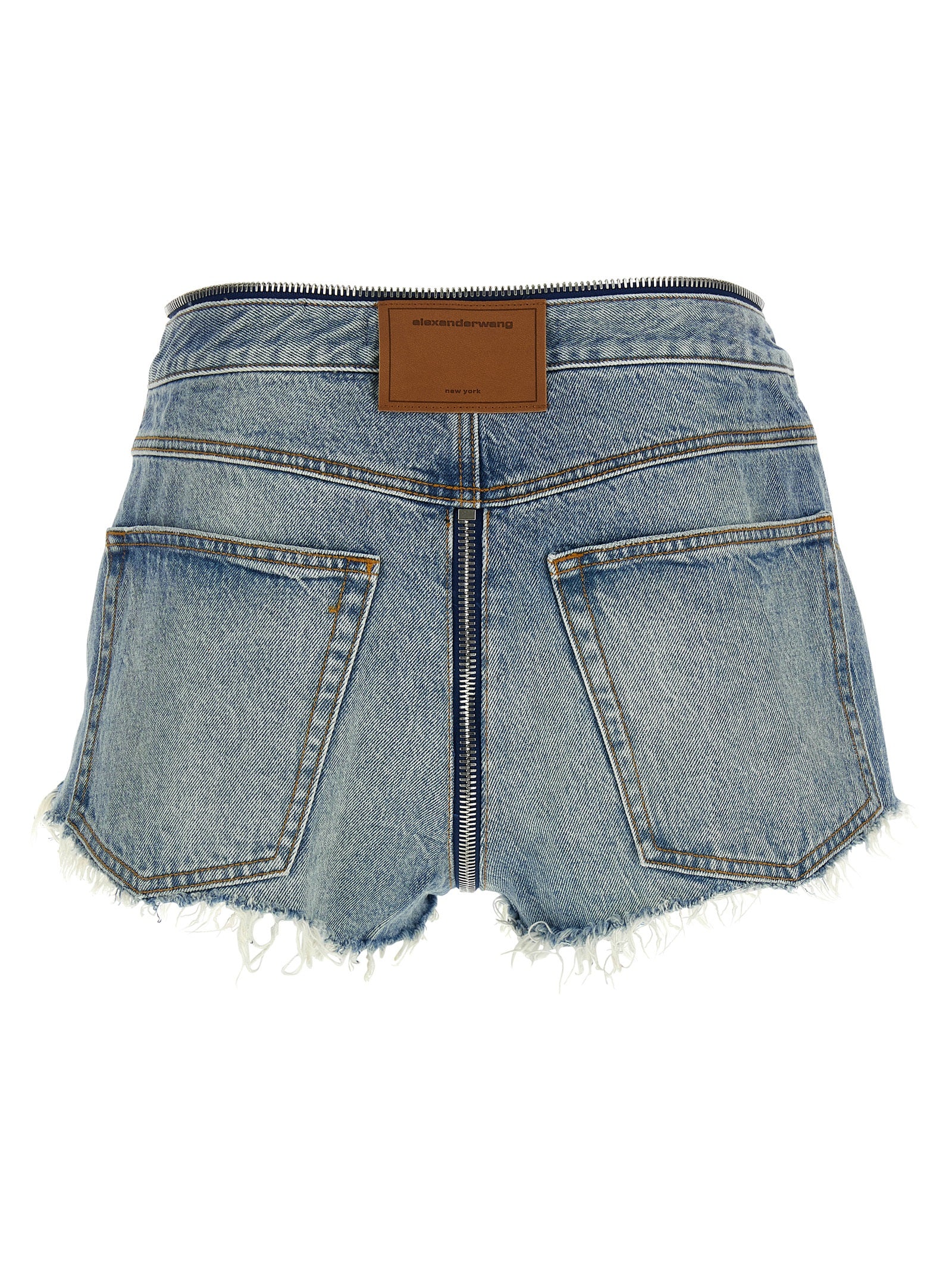 Alexander Wang 'Zip V-Waist' Shorts
