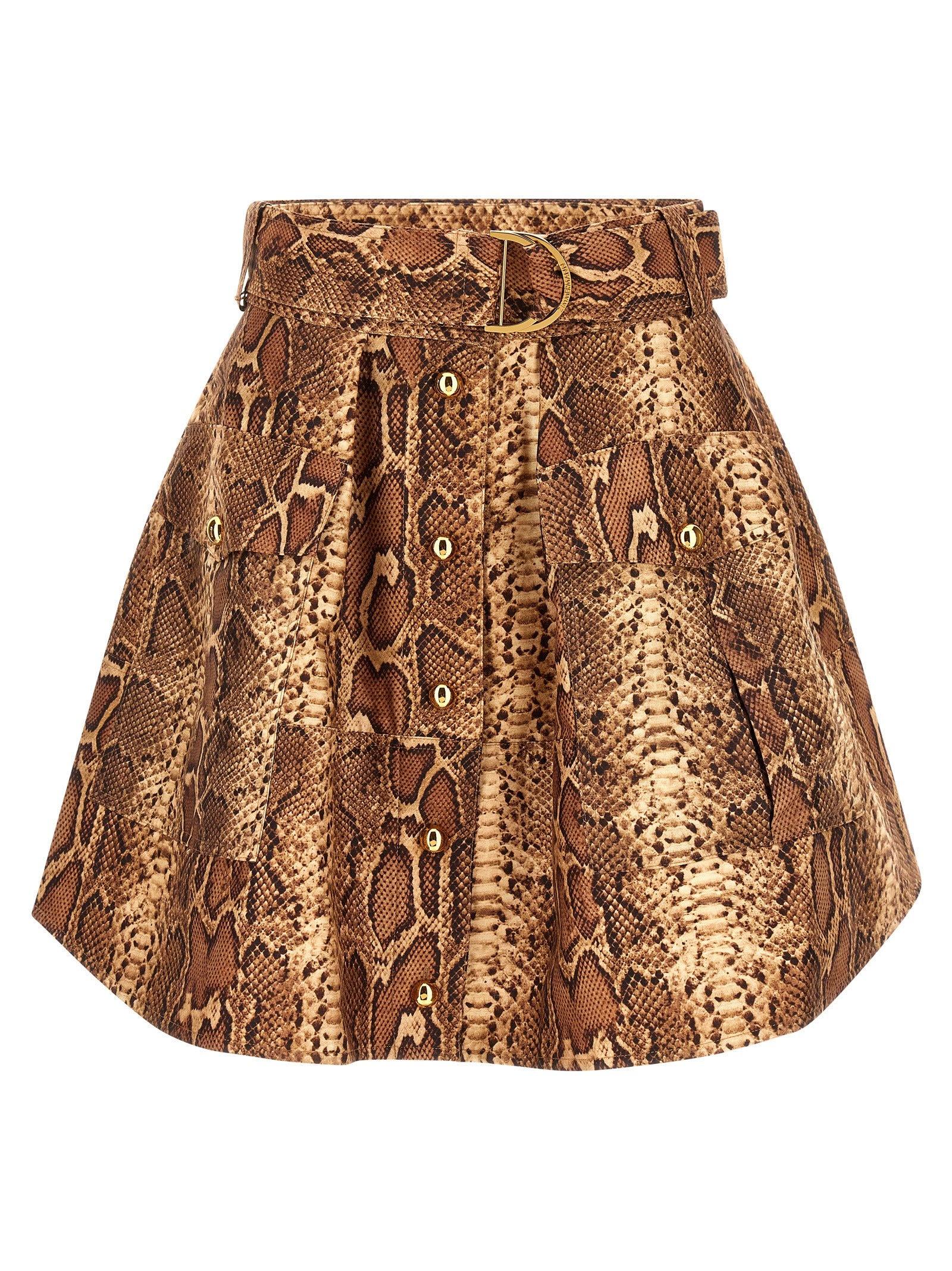 Zimmermann 'Hypnotic Utility Mini' Skirt