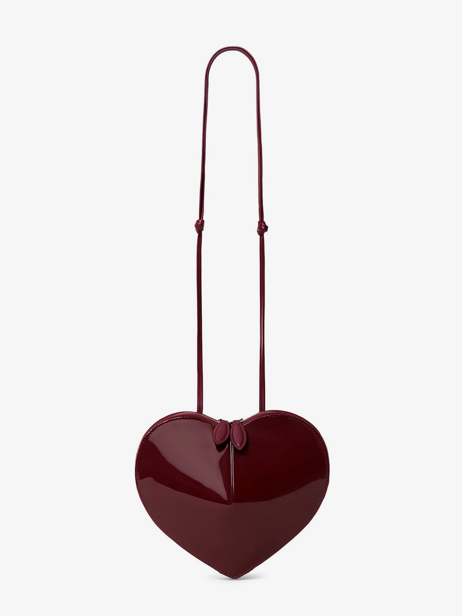 Alaïa Le Coeur Patent Leather Crossbody Bag