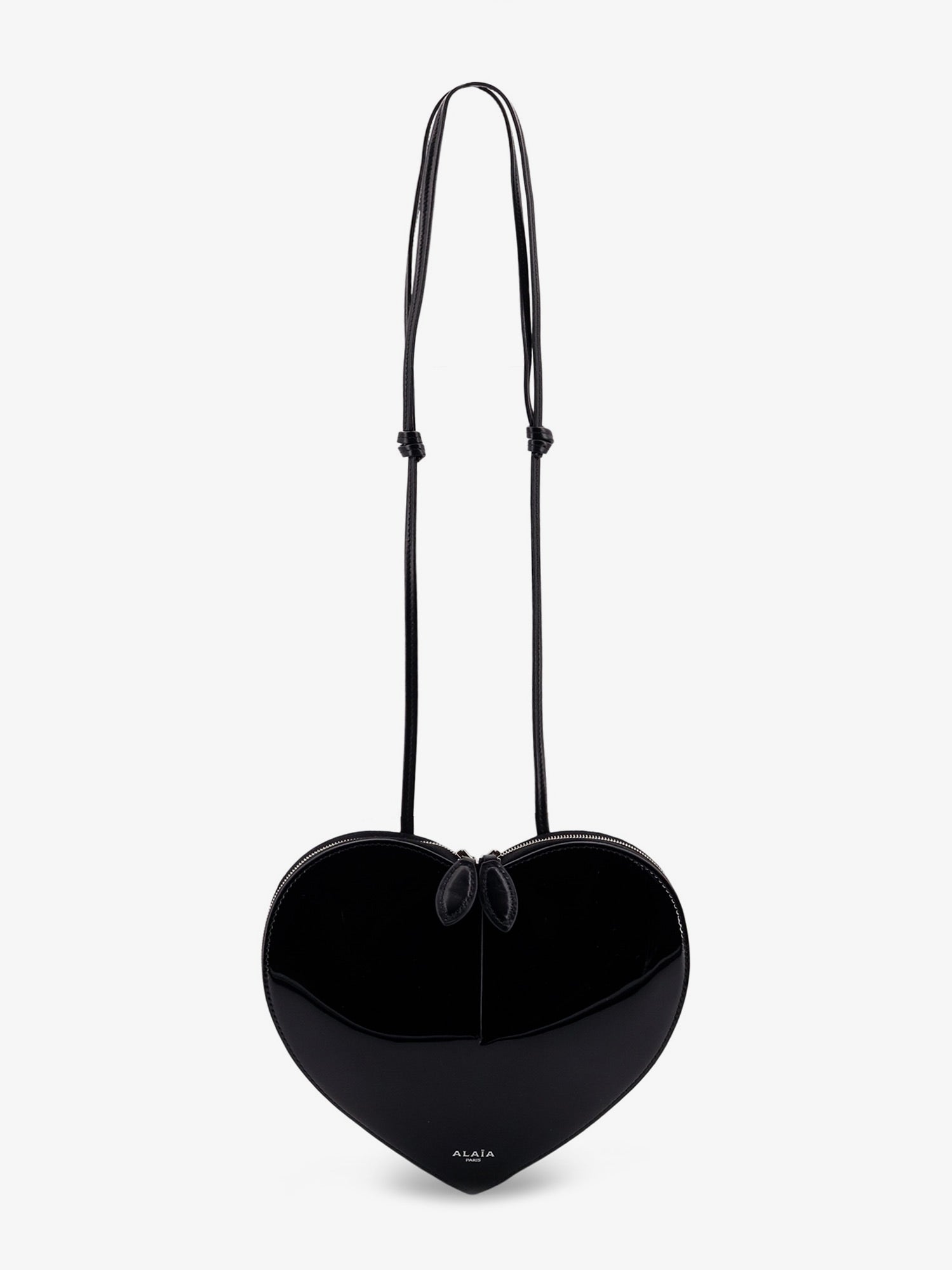 Alaïa Le Coeur Patent Leather Crossbody Bag