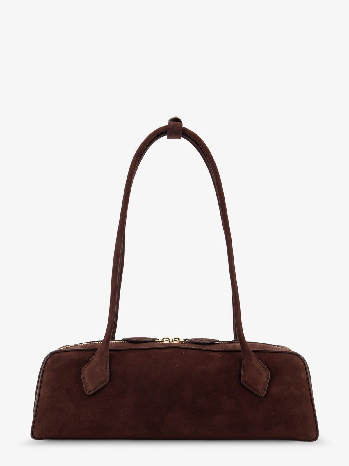 Alaïa Teckel Medium Suede Shoulder Bag