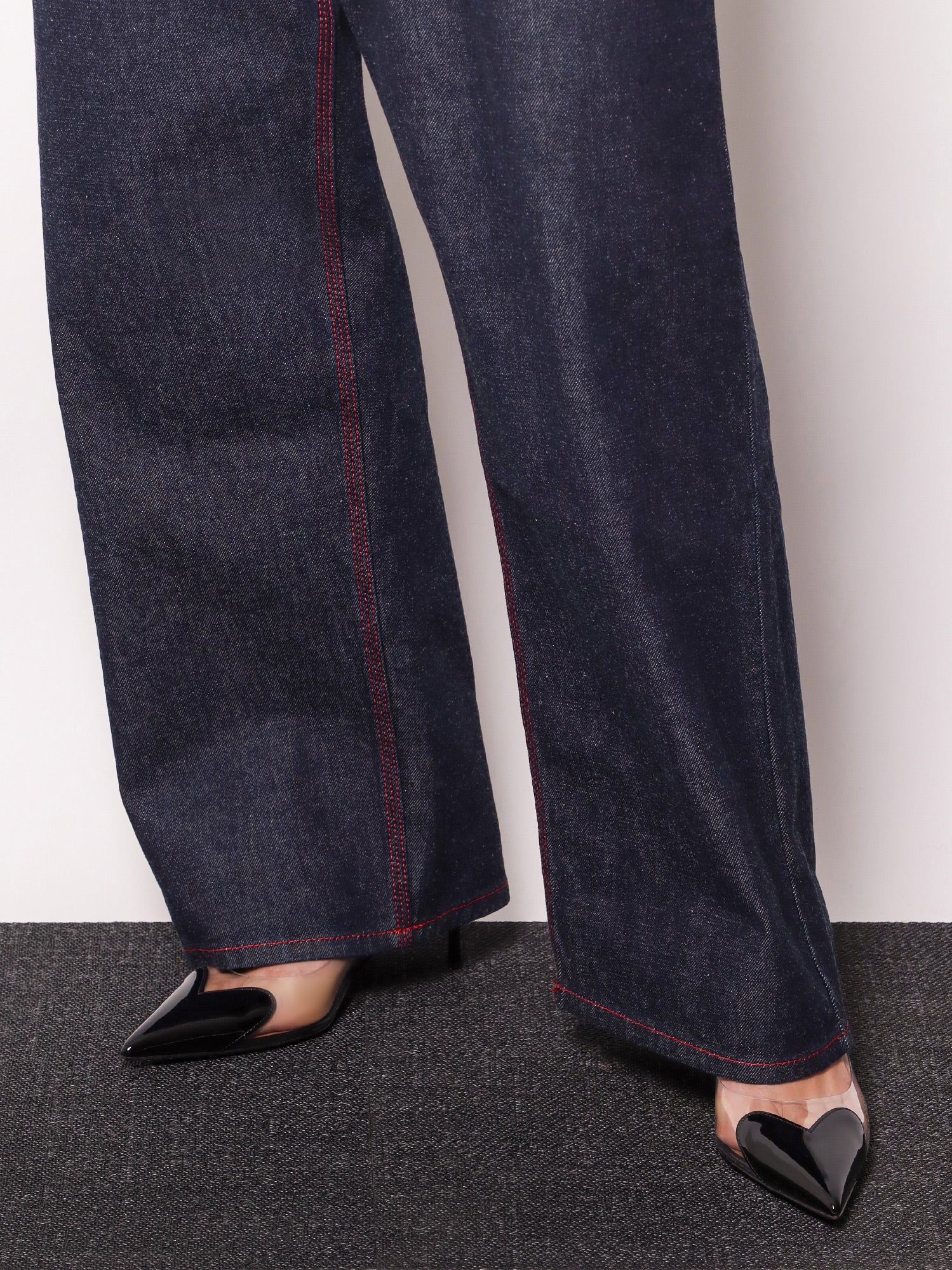 Alaïa Le Coeur Slingback Pvc And Leather Pumps