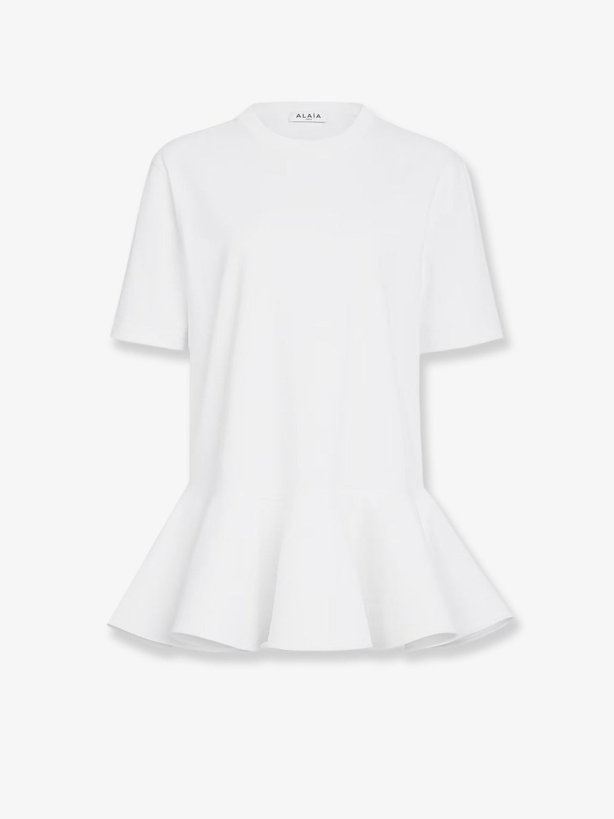 Alaïa Crinoline Cotton Jersey T-shirt