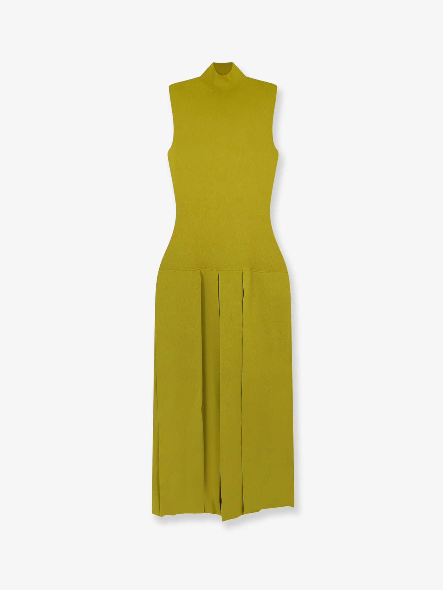 Alaïa Textured Viscose And Silk Maxi Dress
