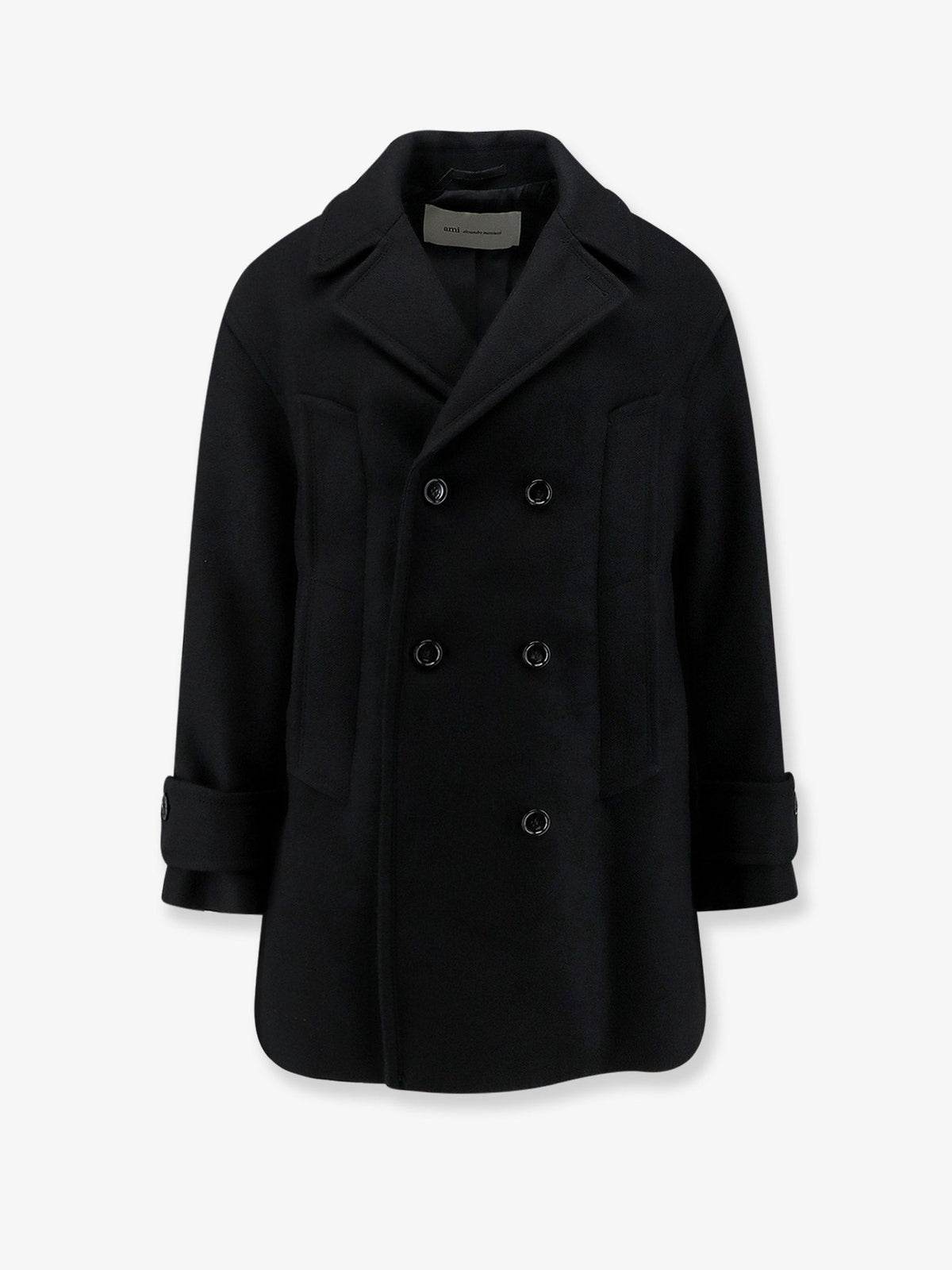 AMI Paris Virgin Wool Peacoat