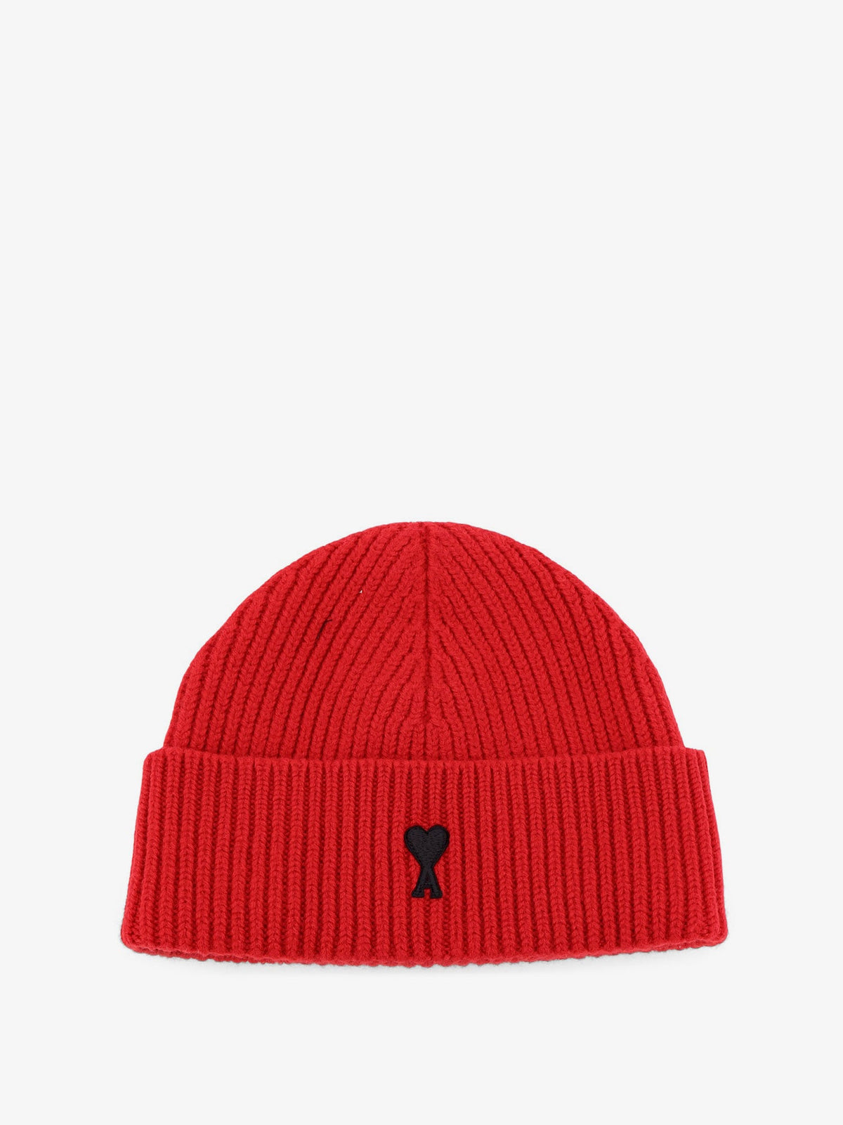 AMI Paris Wool Beanie Hat