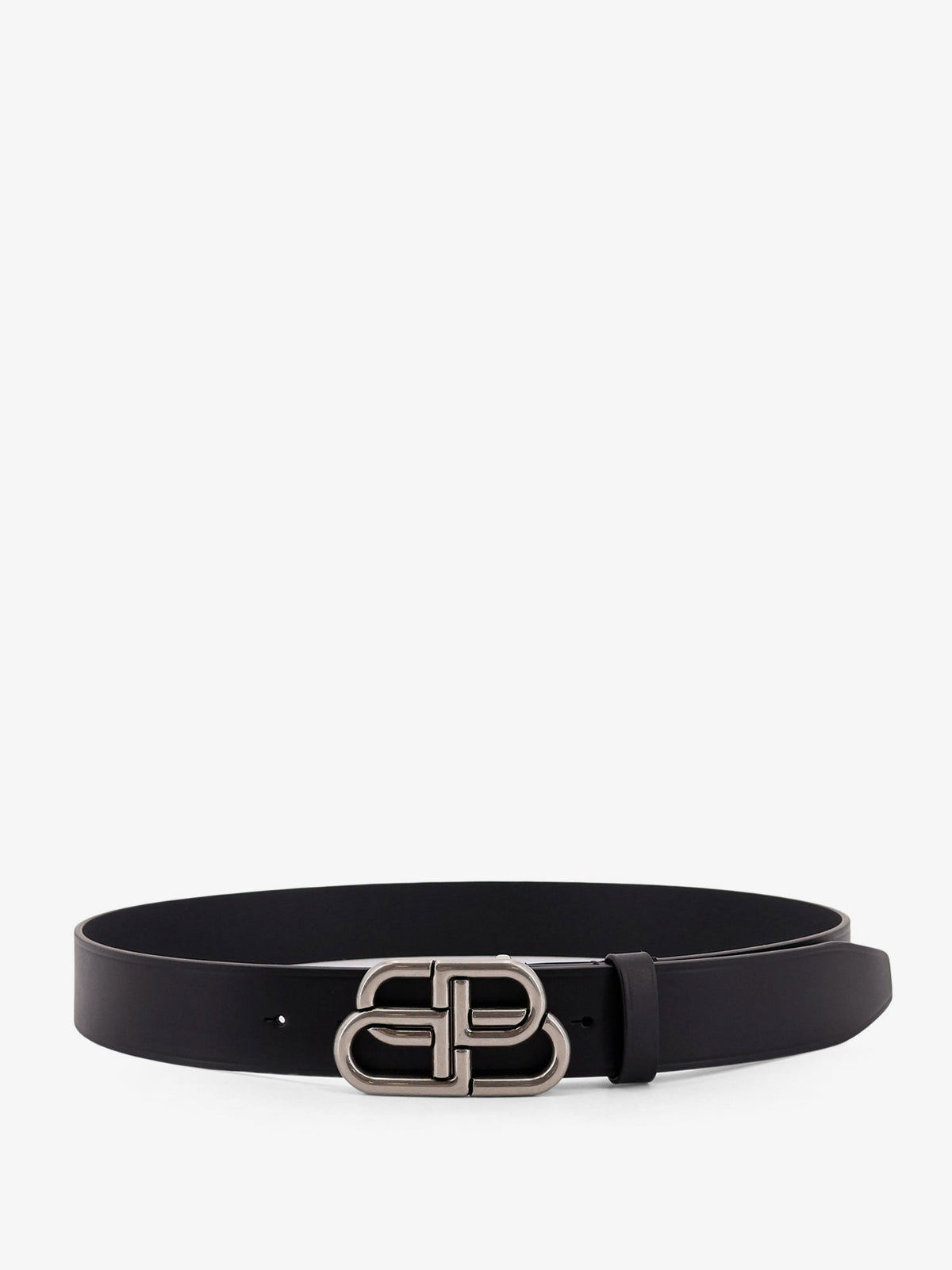 Balenciaga Bb Large Leather Belt