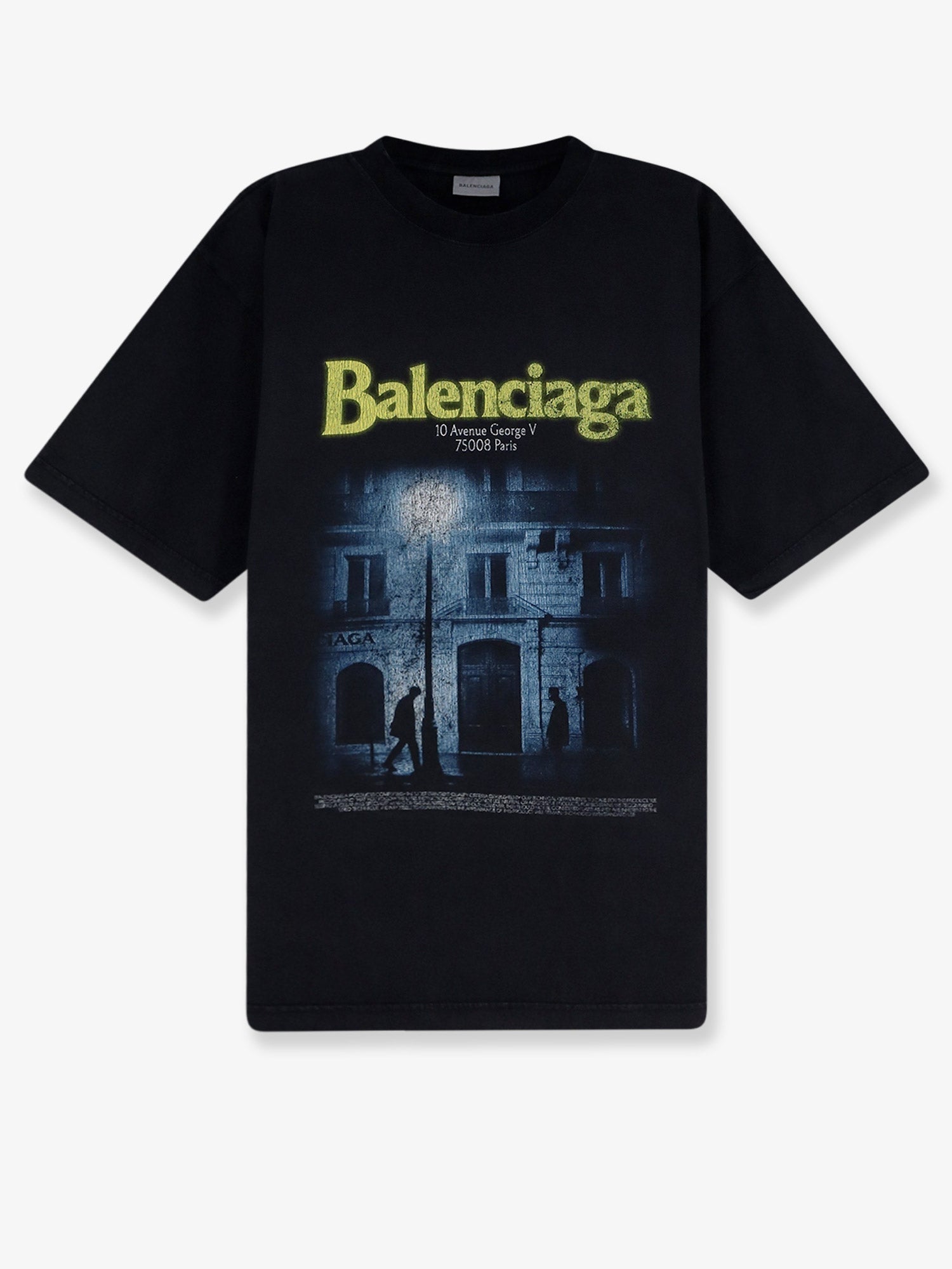 Balenciaga The Address Cotton T-shirt