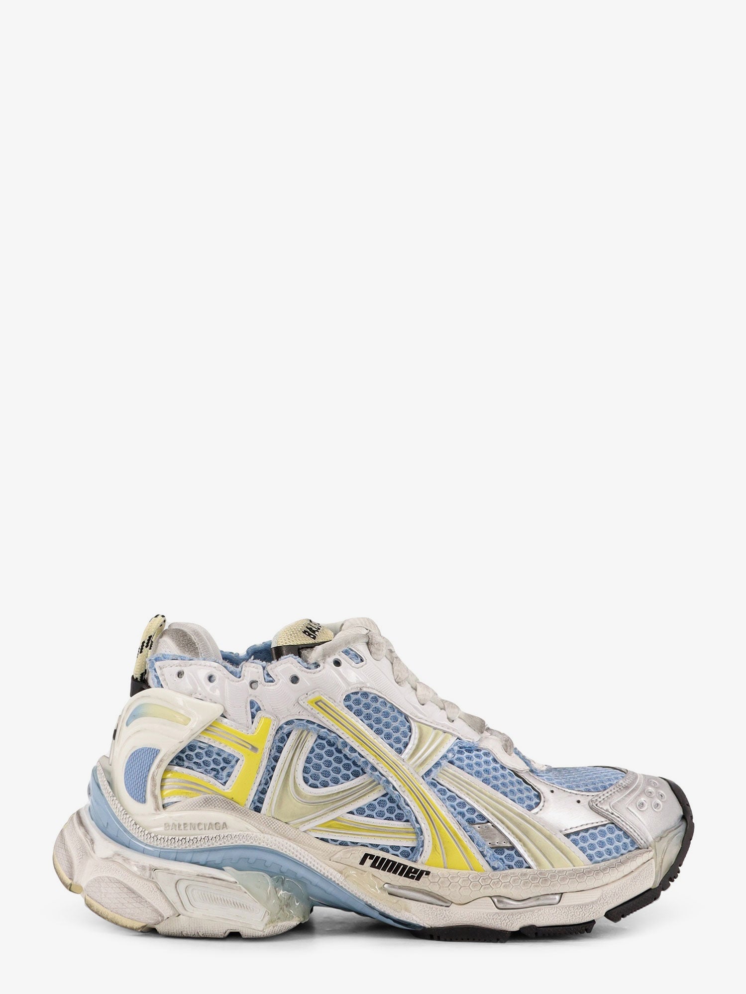Balenciaga Low-top Runner Mesh Sneakers