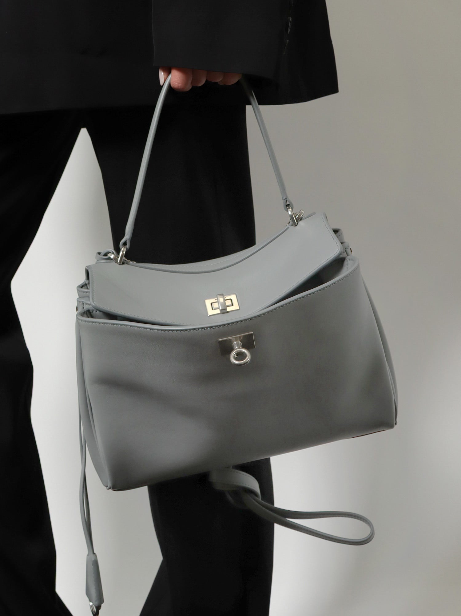 Balenciaga Rodeo Leather Crossbody Bag